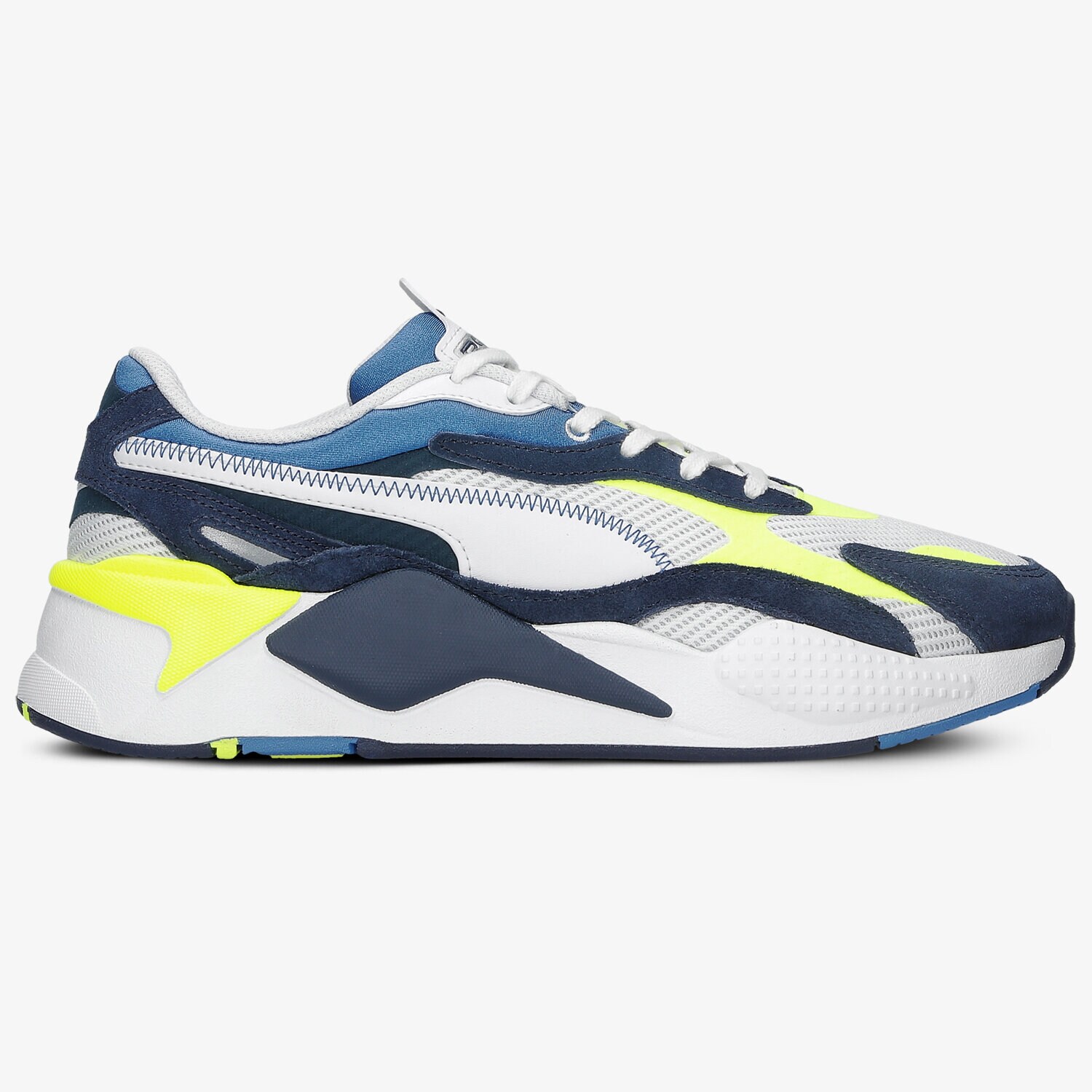 Barbați pantofi sport PUMA RS-X³ TWILL AIRMESH 36884501 Alb