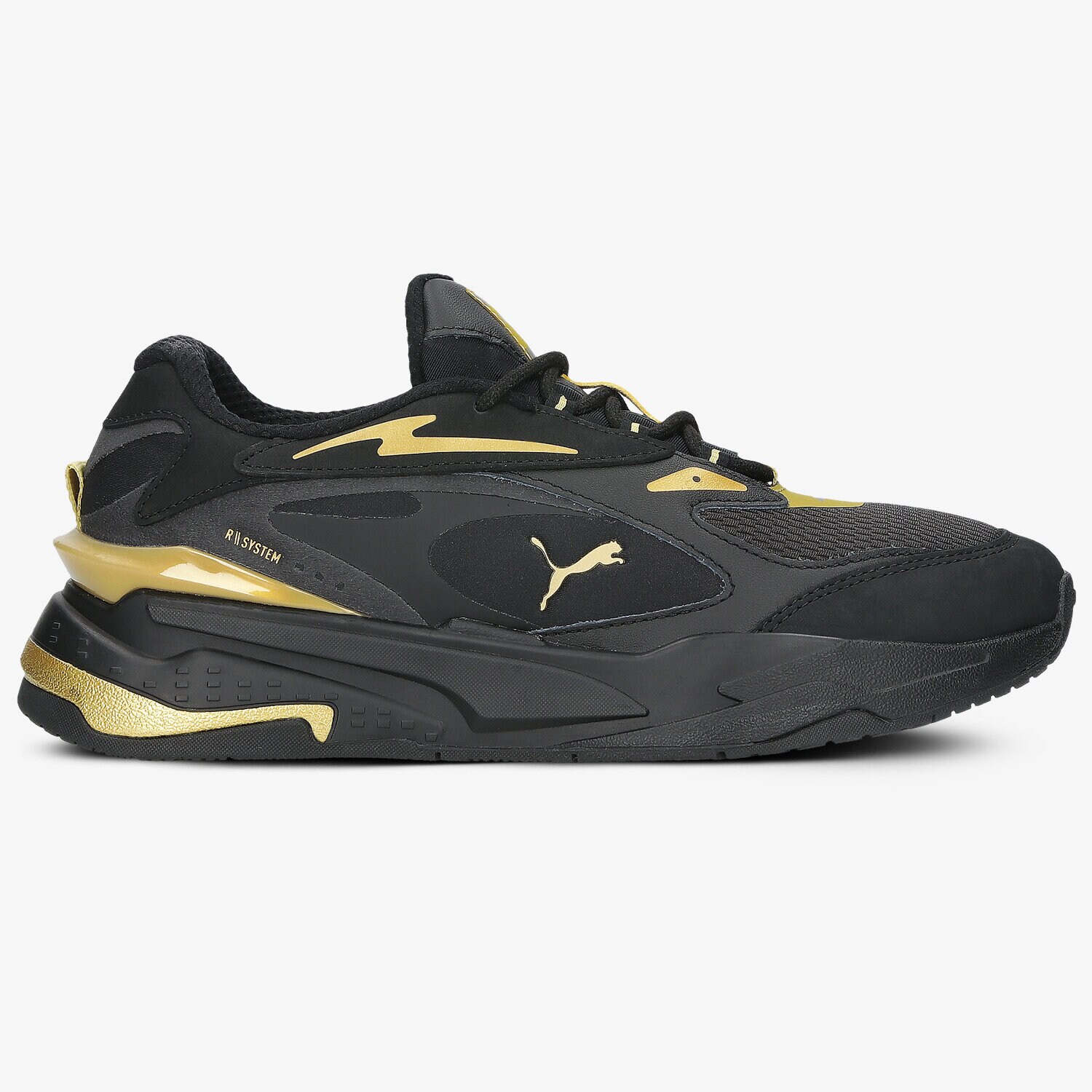 Barbați pantofi sport PUMA RS-FAST METAL V2 38049801 Negru