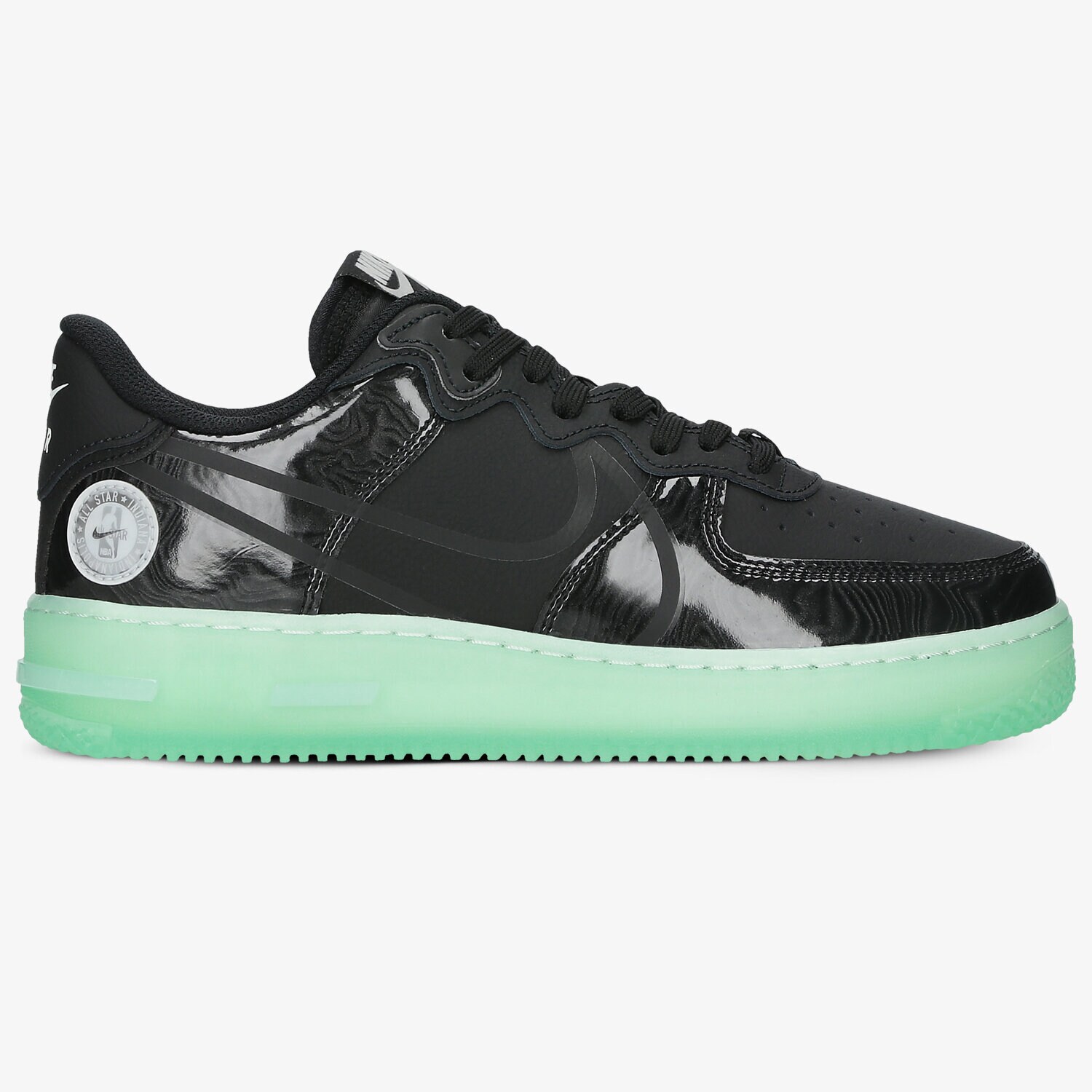 Barbați pantofi sport NIKE AIR FORCE 1 REACT LV8 CV2218-001 Negru