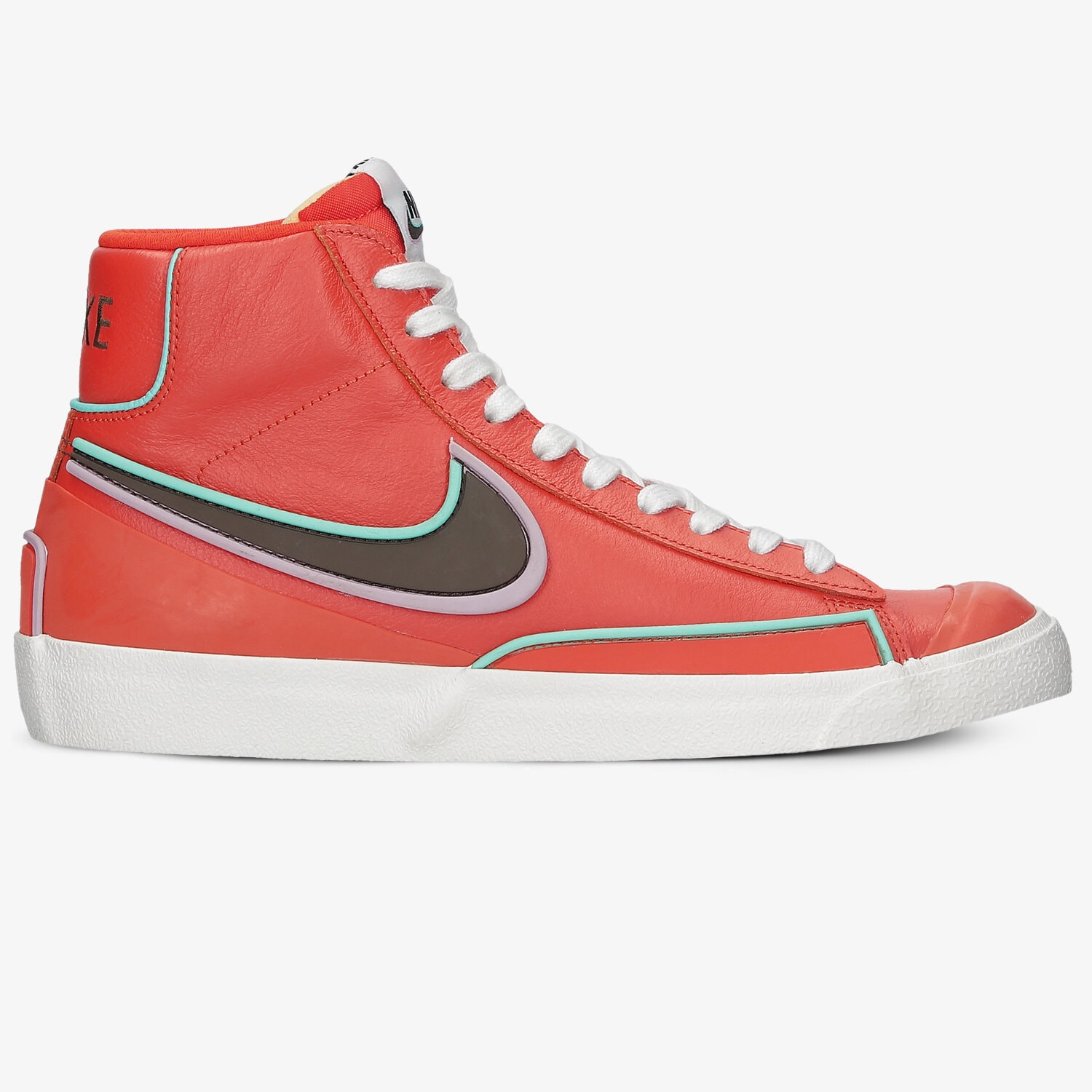 Barbați pantofi sport NIKE BLAZER MID '77 INFINITE DA7233-800 Roșu