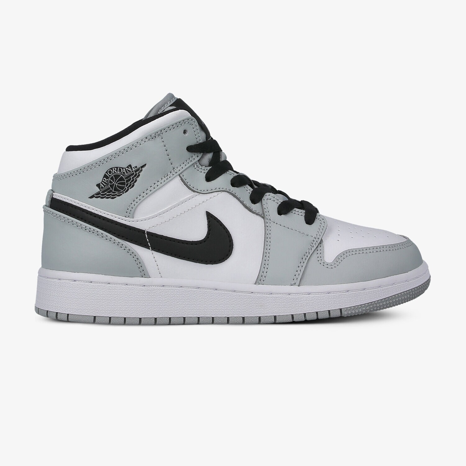 Copii pantofi sport AIR JORDAN 1 MID 554725-092 Gri