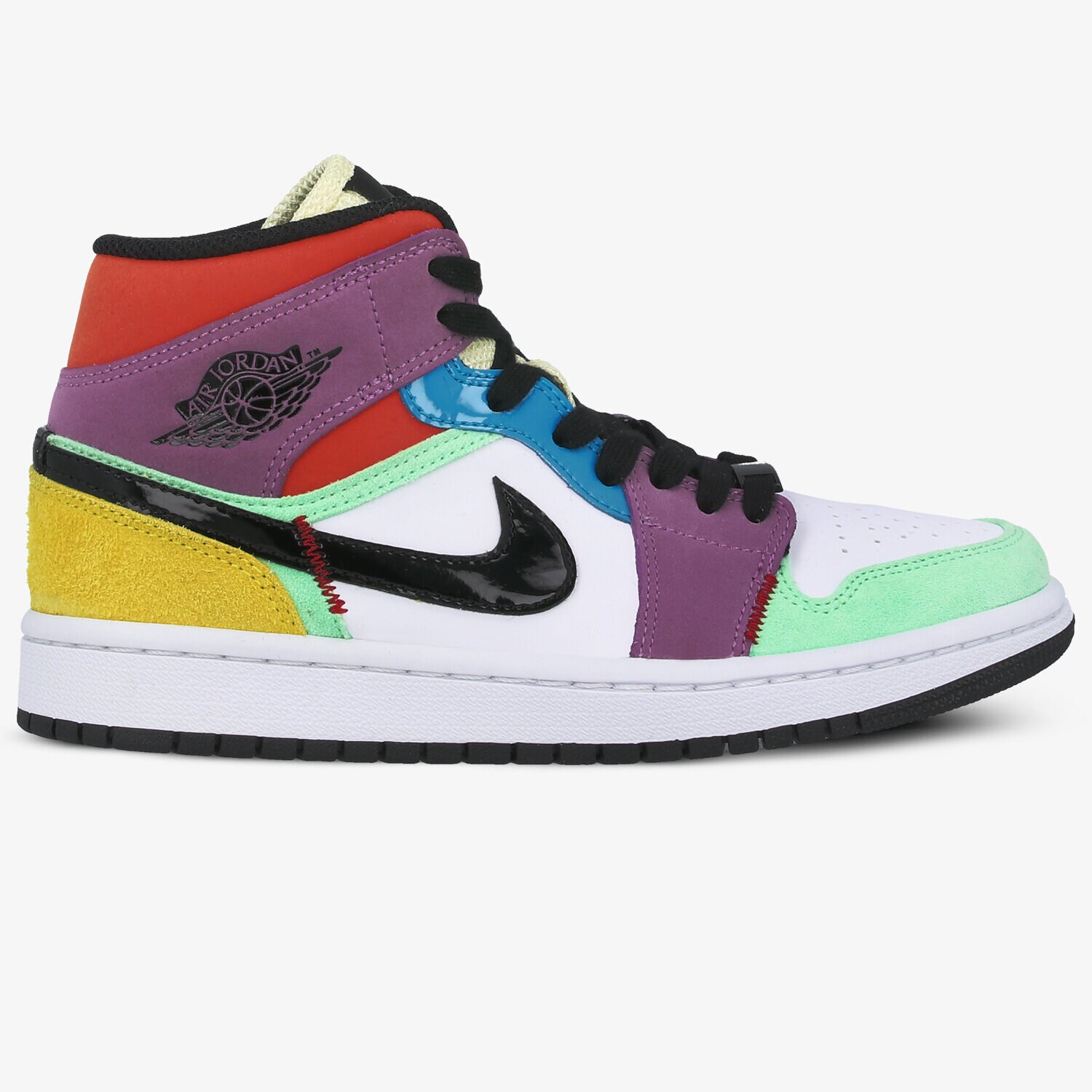 Femei pantofi sport WMNS AIR JORDAN 1 MID SE CW1140-100 Mulicolor