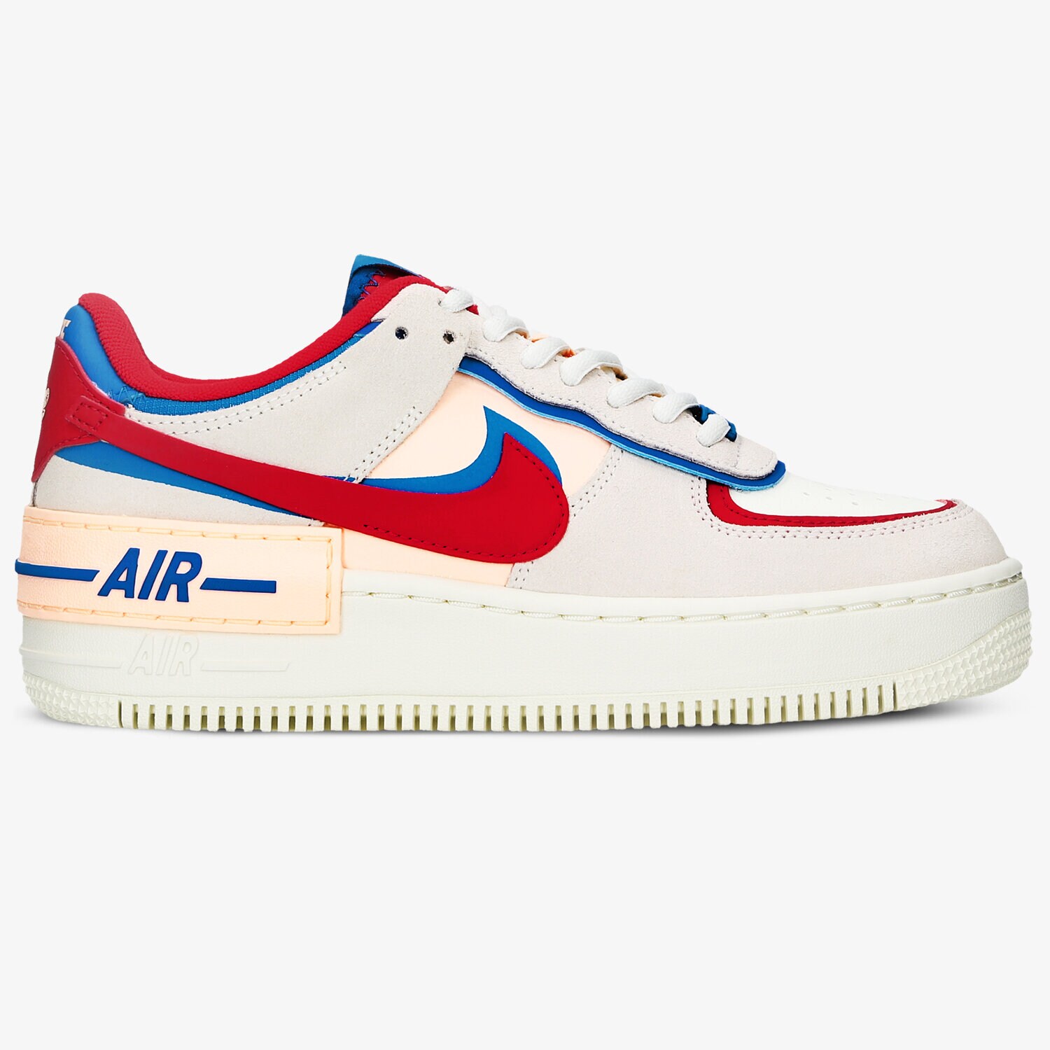 Femei pantofi sport NIKE AIR FORCE 1 SHADOW CU8591-100 Mulicolor
