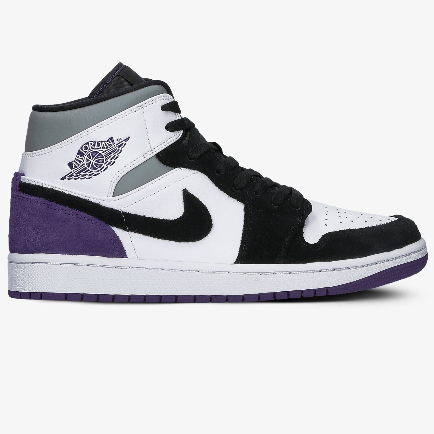 Barbați pantofi sport AIR JORDAN 1 MID SE  852542-105 Alb