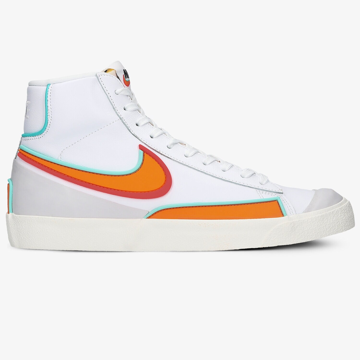 Barbați pantofi sport NIKE BLAZER MID '77 INFINITE DA7233-100 Alb