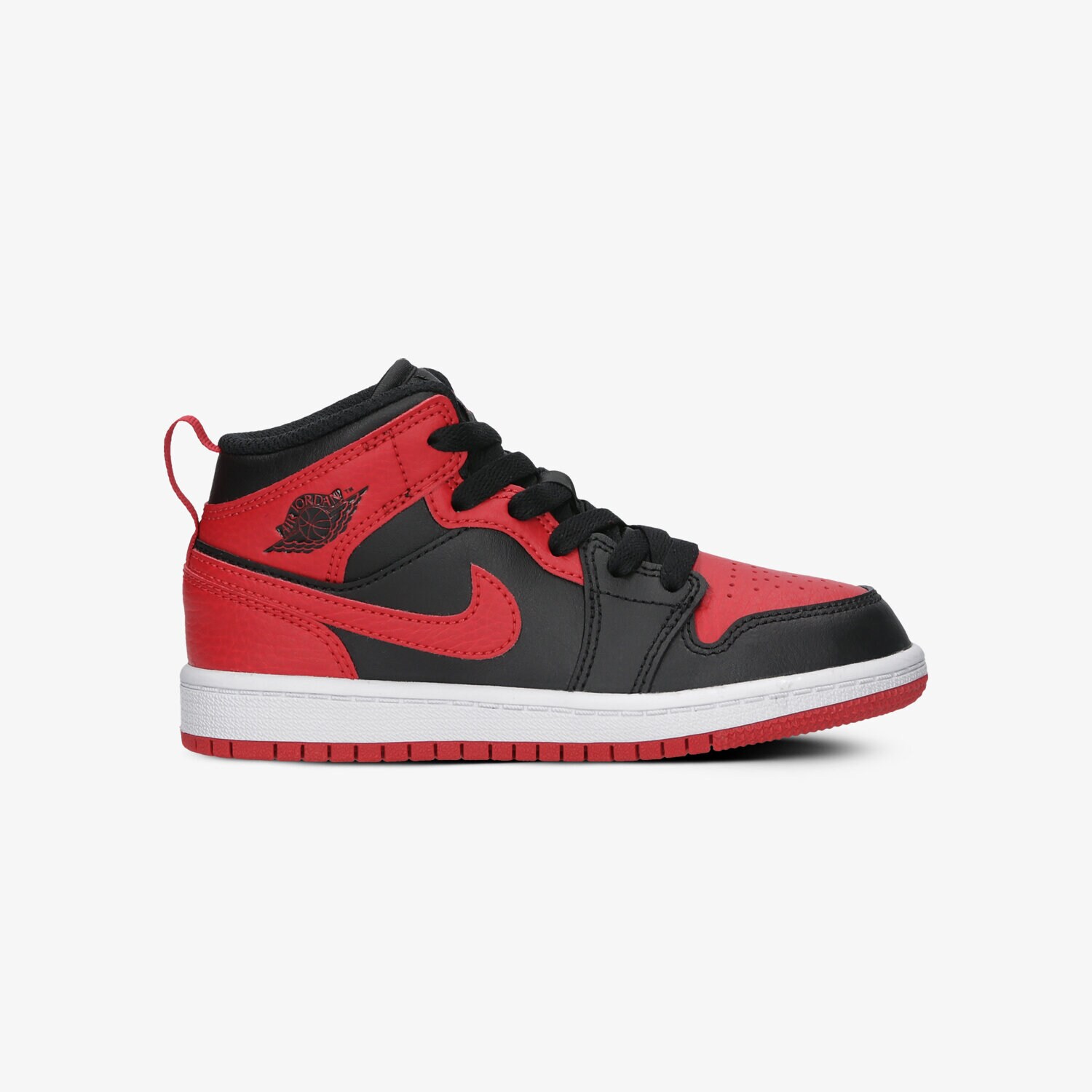 Copii pantofi sport JORDAN 1 MID  640734-074 Roșu