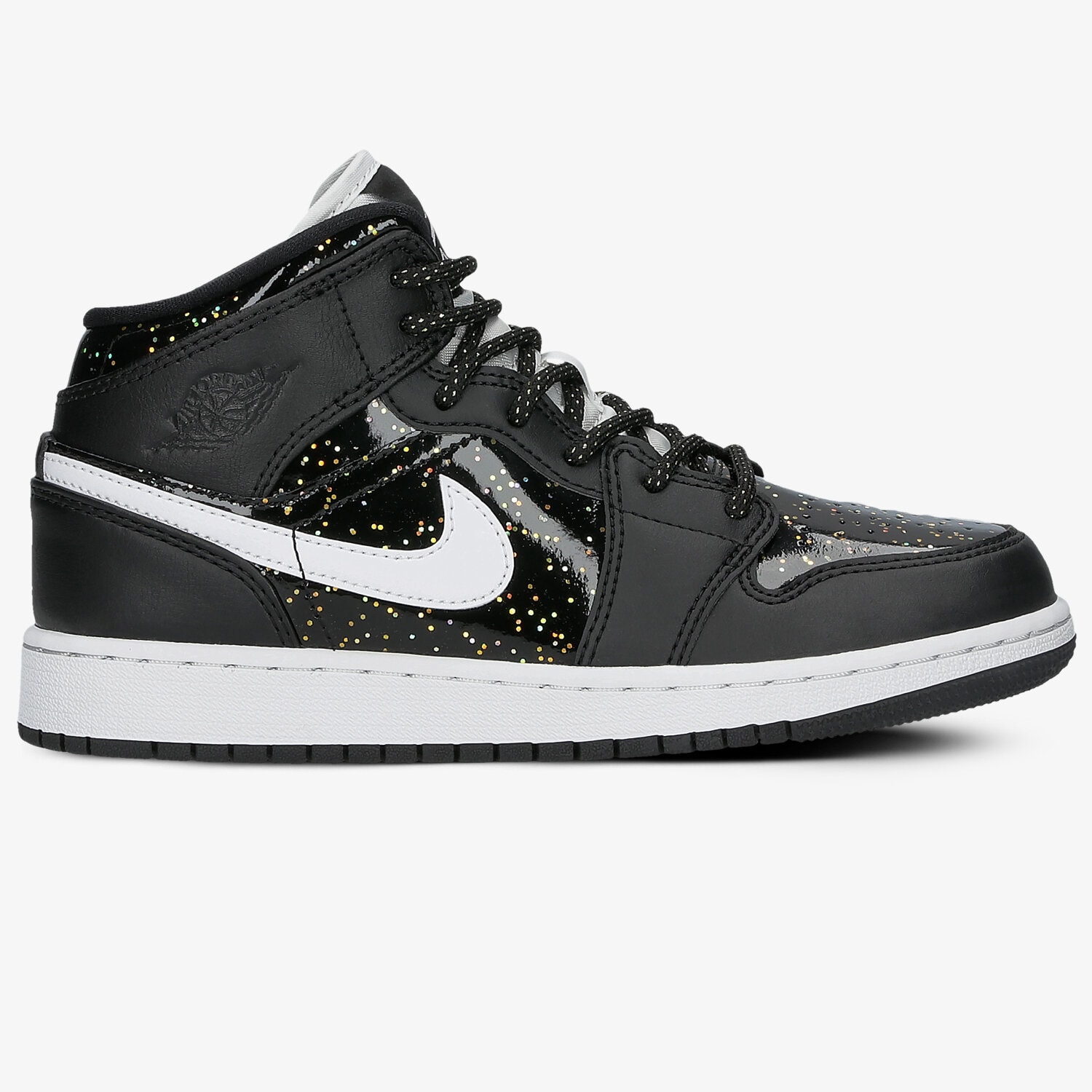 Copii pantofi sport AIR JORDAN 1 MID SE AV5174-001 Negru