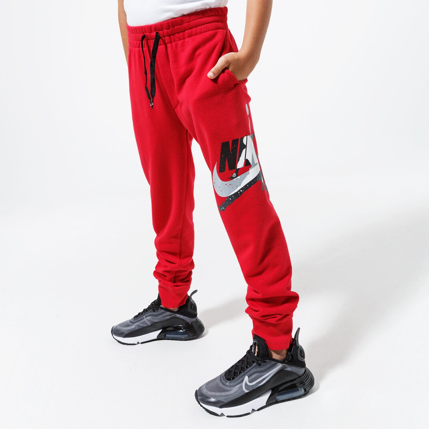 Pantaloni pentru copii JORDAN PANTALONI  JDB JUMPMAN CLASSICS II PANT 956904-R78-EH Roșu