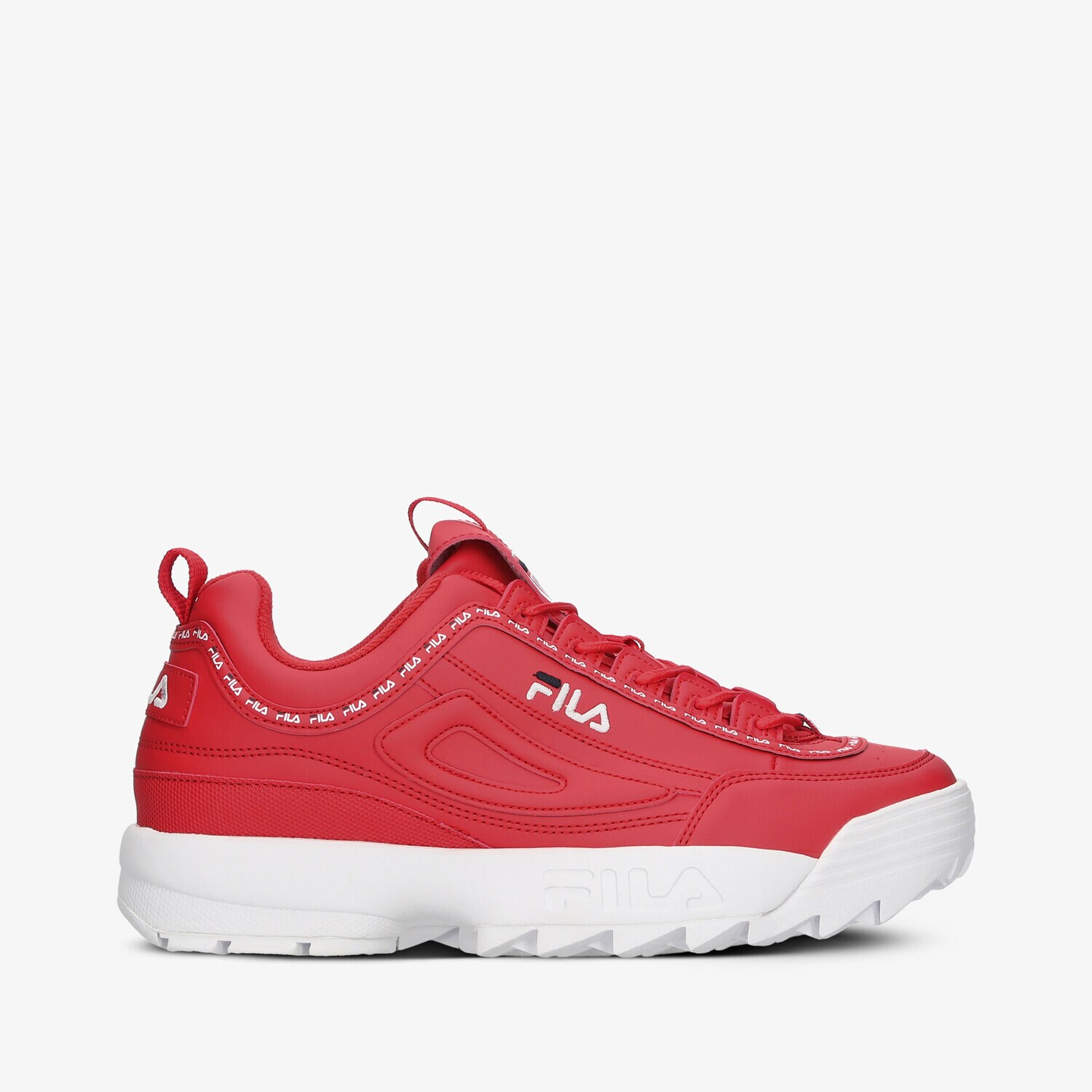 Barbați pantofi sport FILA DISRUPTOR LOGO M 101098140V Roșu