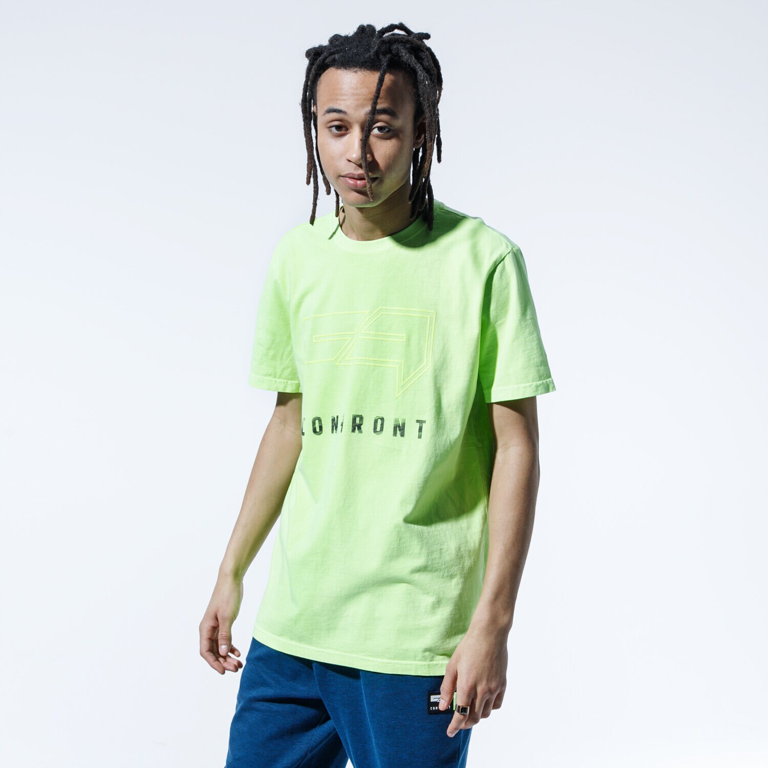 Bărbați tricou CONFRONT TRICOU MARTELL CF120TSM58001 Verde
