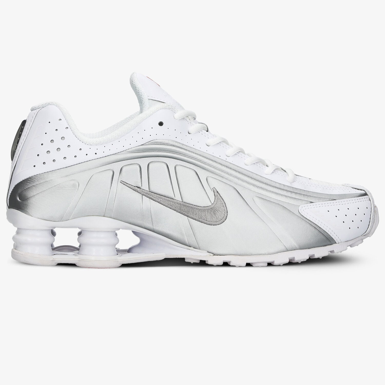 Barbați pantofi sport NIKE SHOX R4 104265-131 Alb
