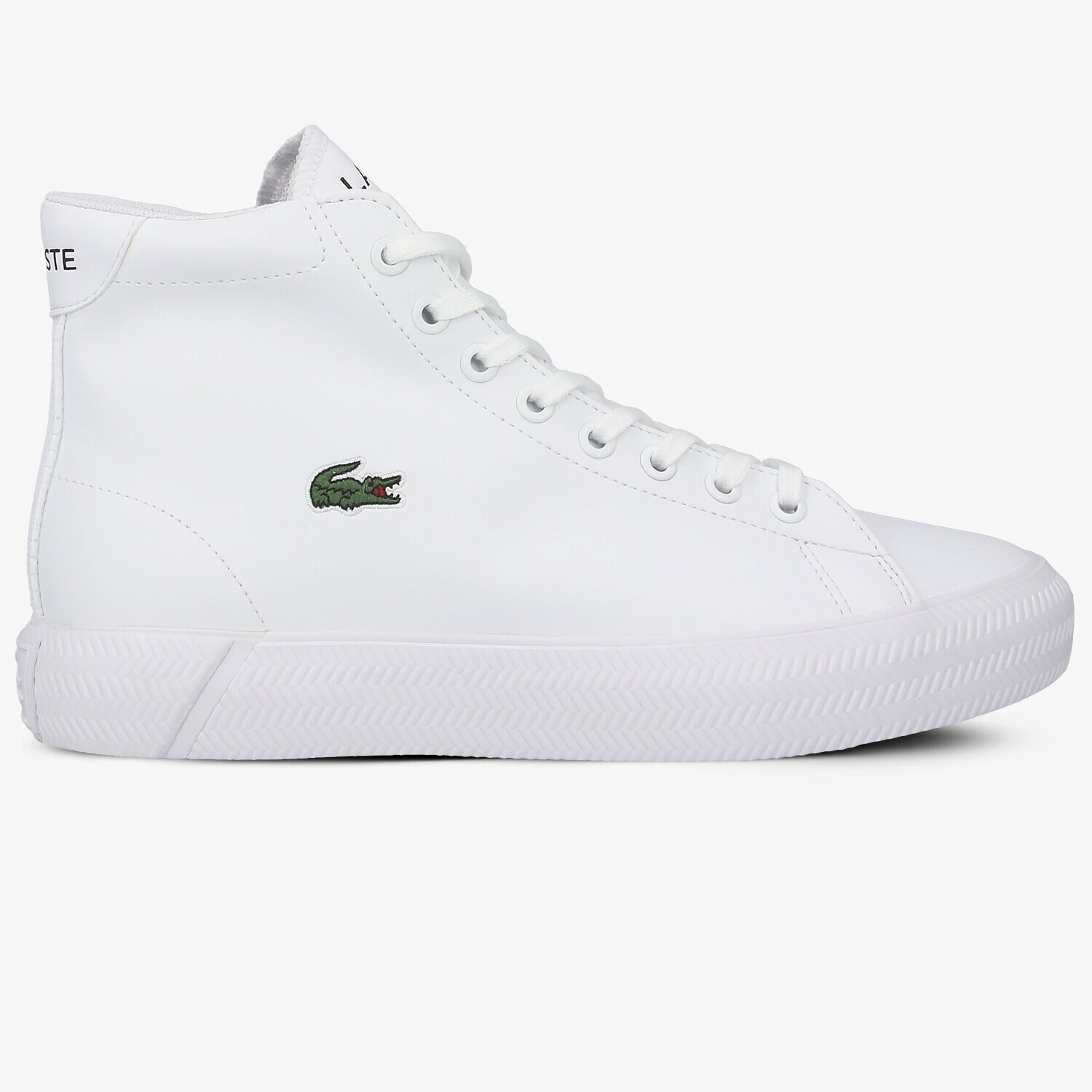 Copii pantofi sport LACOSTE GRIPSHOT MID 0120 2 CUJ 740CUJ001021G Alb