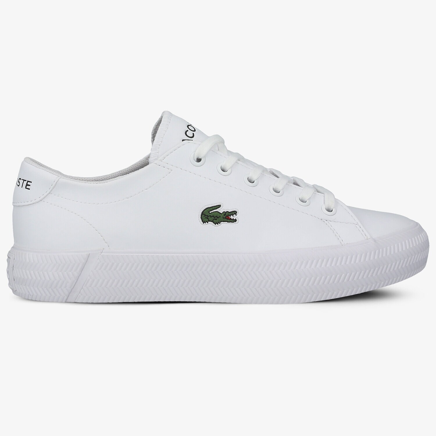 Copii pantofi sport LACOSTE GRIPSHOT 0120 2 CUJ 740CUJ000621G Alb
