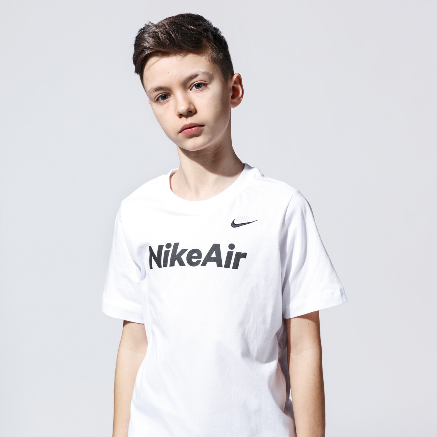 Copii tricou NIKE TRICOU B NSW TEE AIR C&S CU6607-100 Alb