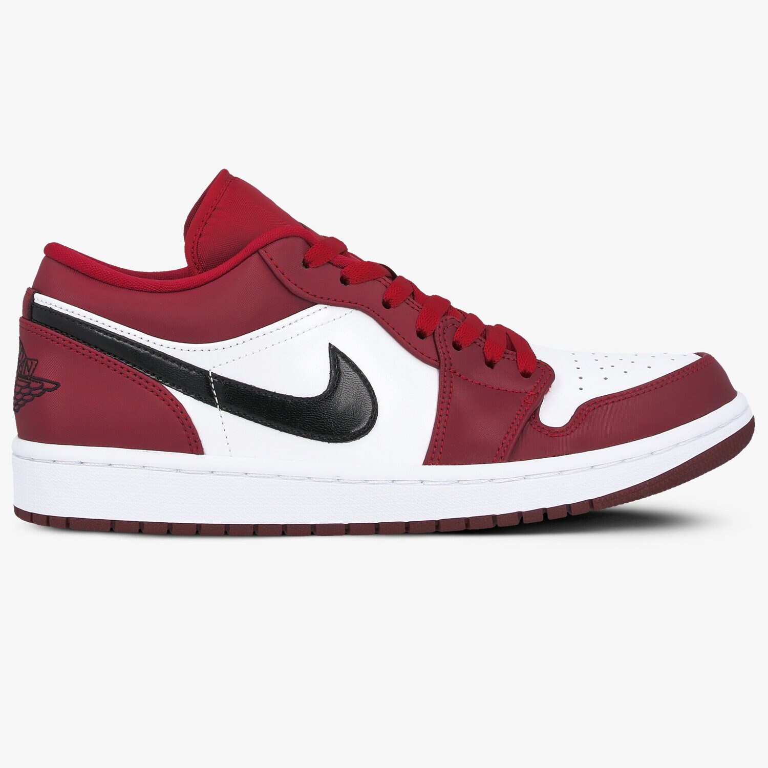 Barbați pantofi sport AIR JORDAN 1 LOW 553558-604 Alb