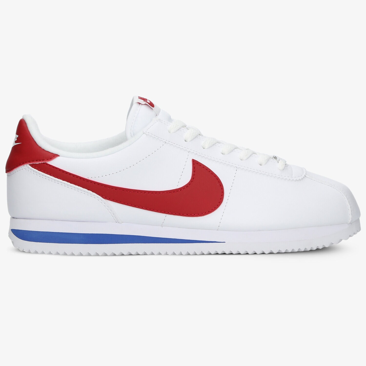 Barbați pantofi sport NIKE CORTEZ BASIC LEATHER SHOE 819719-103 Alb