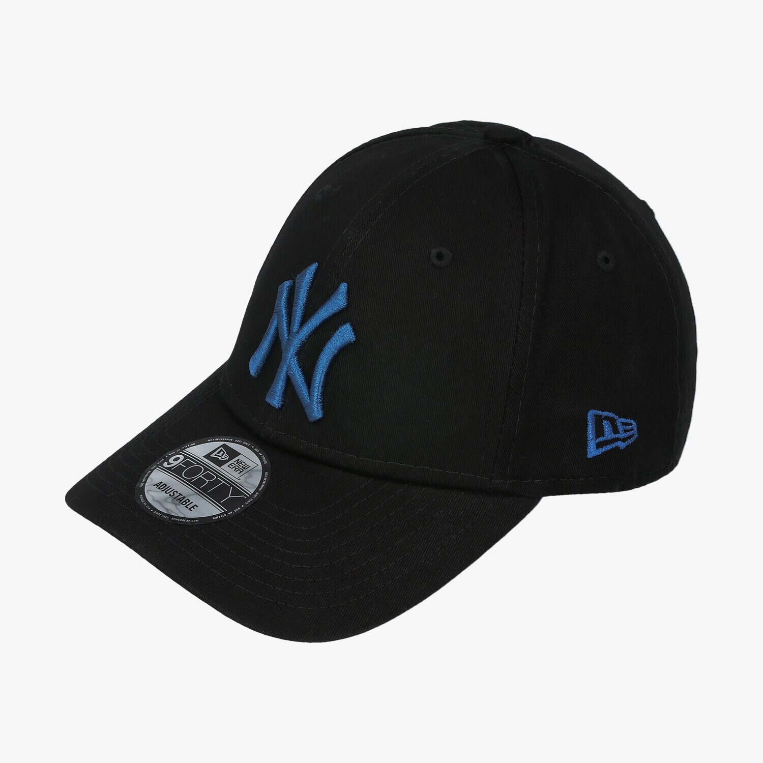 Bărbați șapcă NEW ERA CACIULA 9FORTY NYY BLK/BLUE NEW YORK YANKEES BLKDTL 12490478 Negru