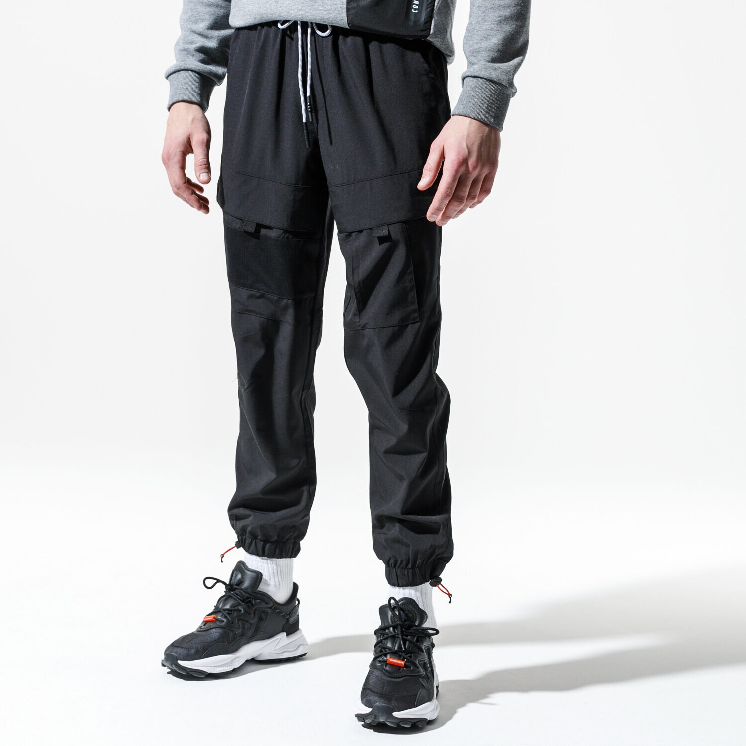 Bărbați pantaloni CONFRONT PANTALONI GREYJOY CF120SPM36001 Negru