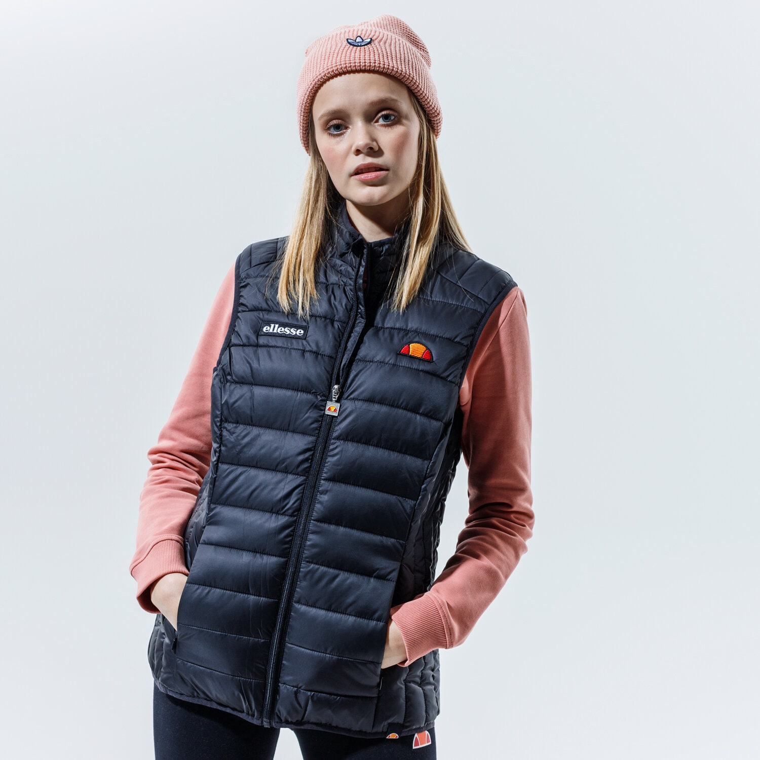 Femei veste ELLESSE VESTĂ BARIA BLK SGS09000011 Negru
