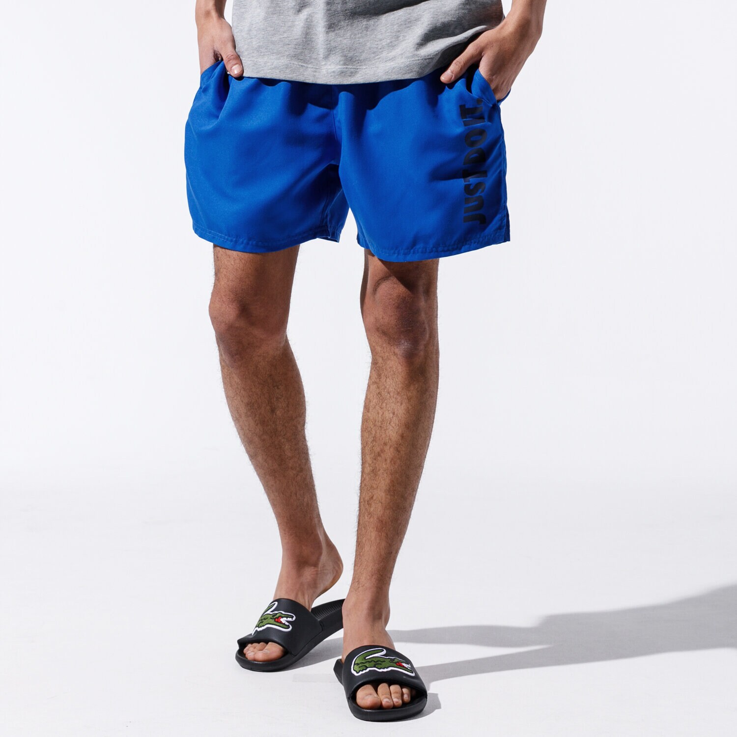 Femei pantaloni scurți NIKE PANTALONI SCURȚI JDI LAP NESSA461494 Albastru