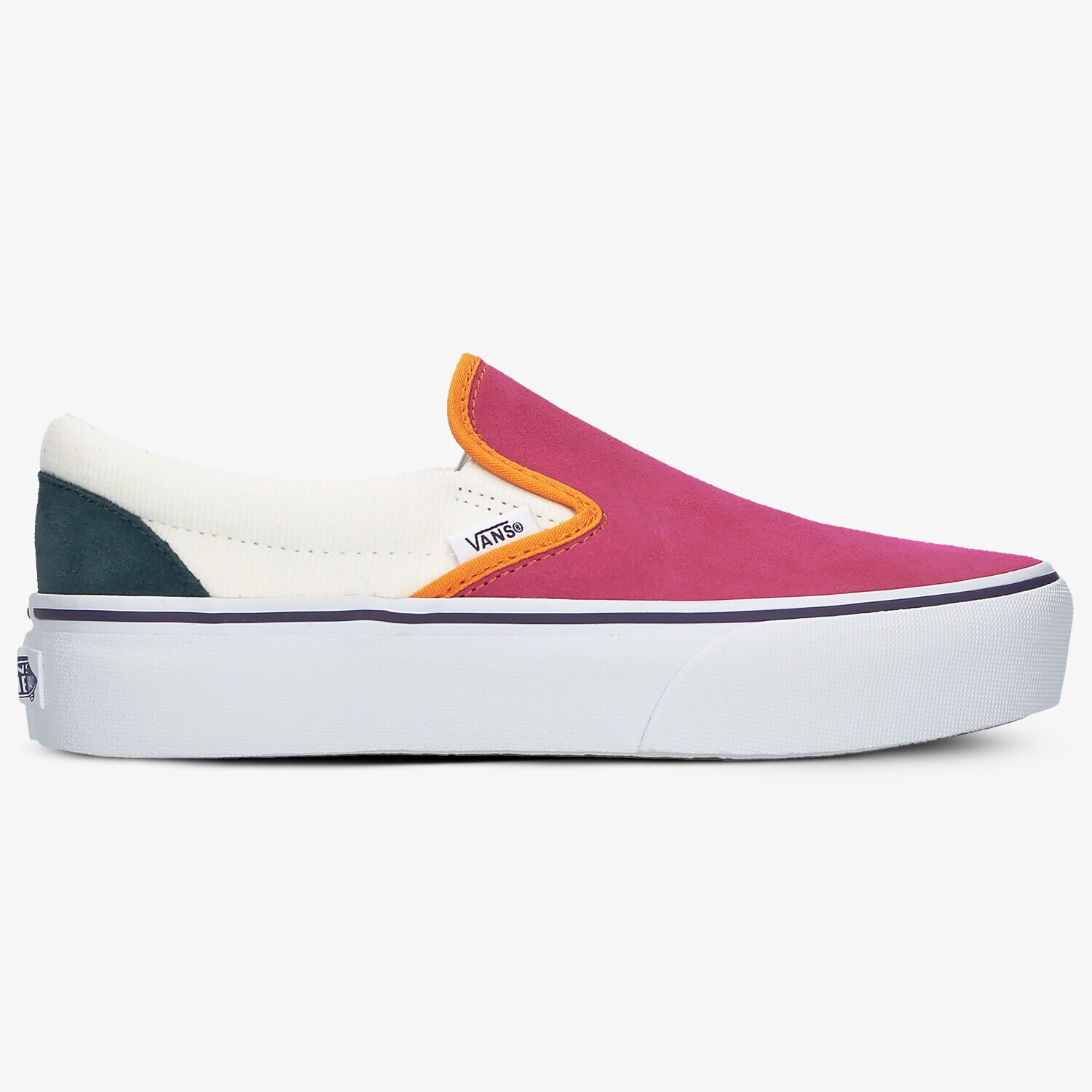 Femei teniși VANS UA CLASSIC SLIP-ON PLATFORM VN0A3JEZWVY1 Roz