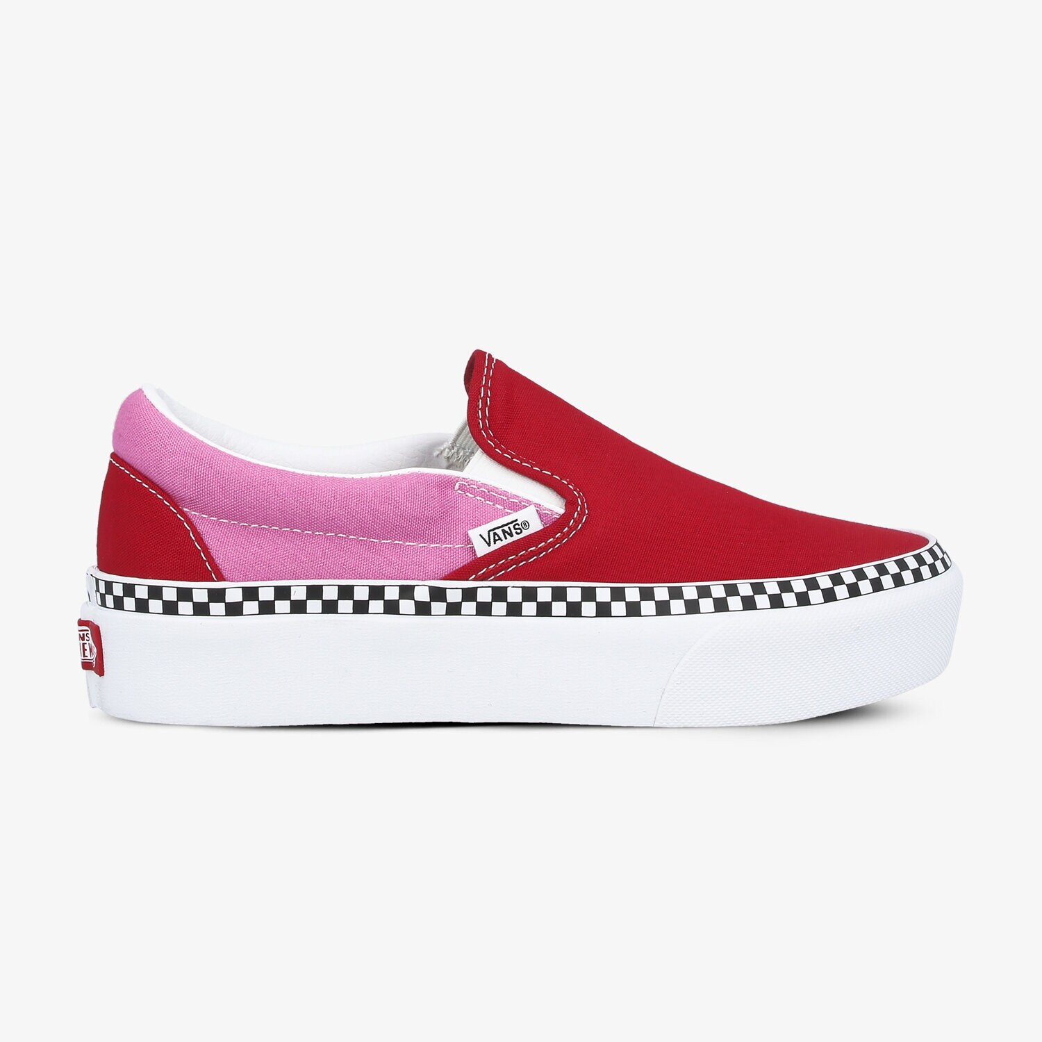 Femei teniși VANS UA CLASSIC SLIP-ON PLATFORM VN0A3JEZWVX1 Roșu