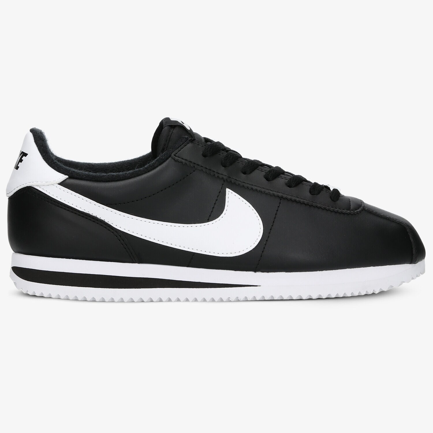 Barbați pantofi sport NIKE CORTEZ BASIC LEATHER SHOE 819719-012 Negru