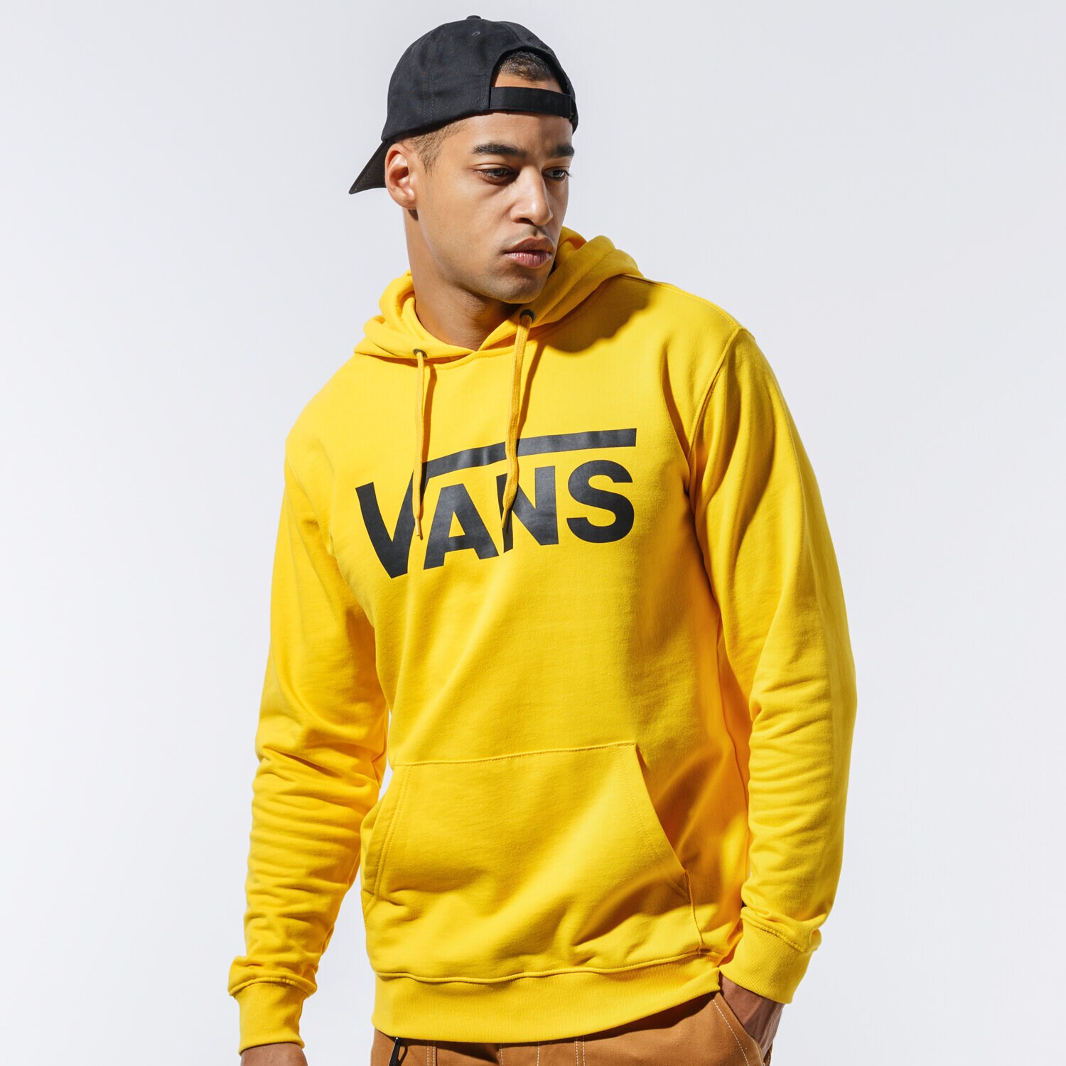 Bărbați bluză VANS BLUZĂ CU GLUGĂ VANS CLASSIC PO HOODIE II VN0A456B85W1 Galben