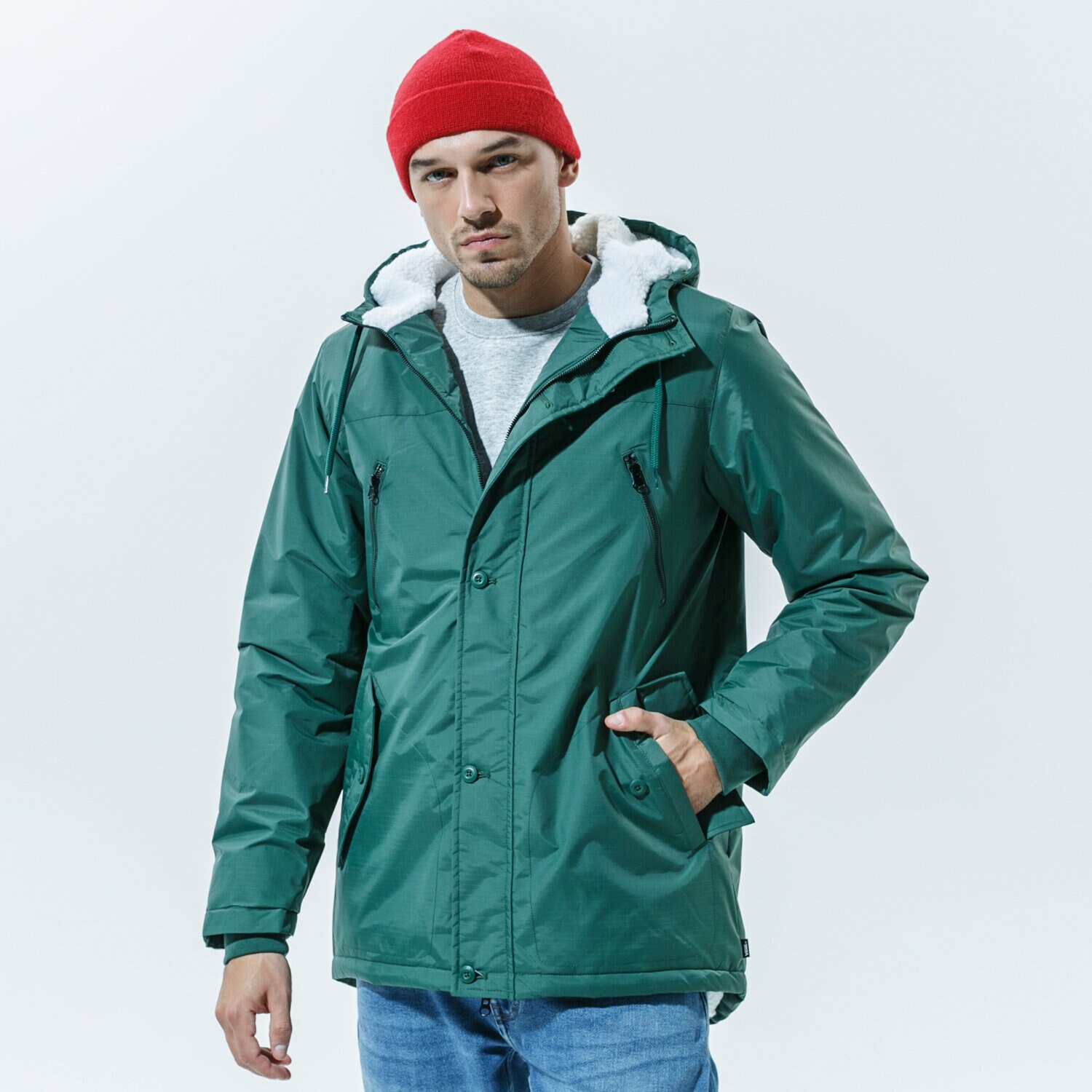 Bărbați eacă de iarnă VANS JACHETĂ DE IARNĂ WATERMAN MTE VN0A4RQHEEI1 Verde