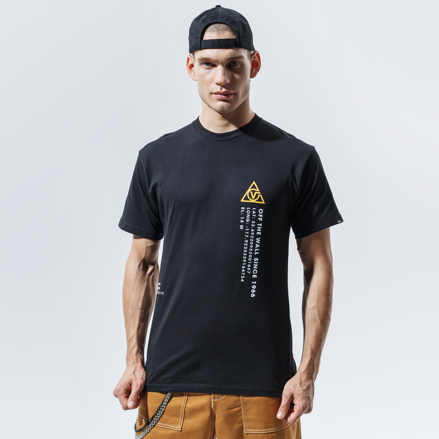 Bărbați tricou VANS TRICOU 66 SUPPLY SS VN0A4TUPBLK1 Negru