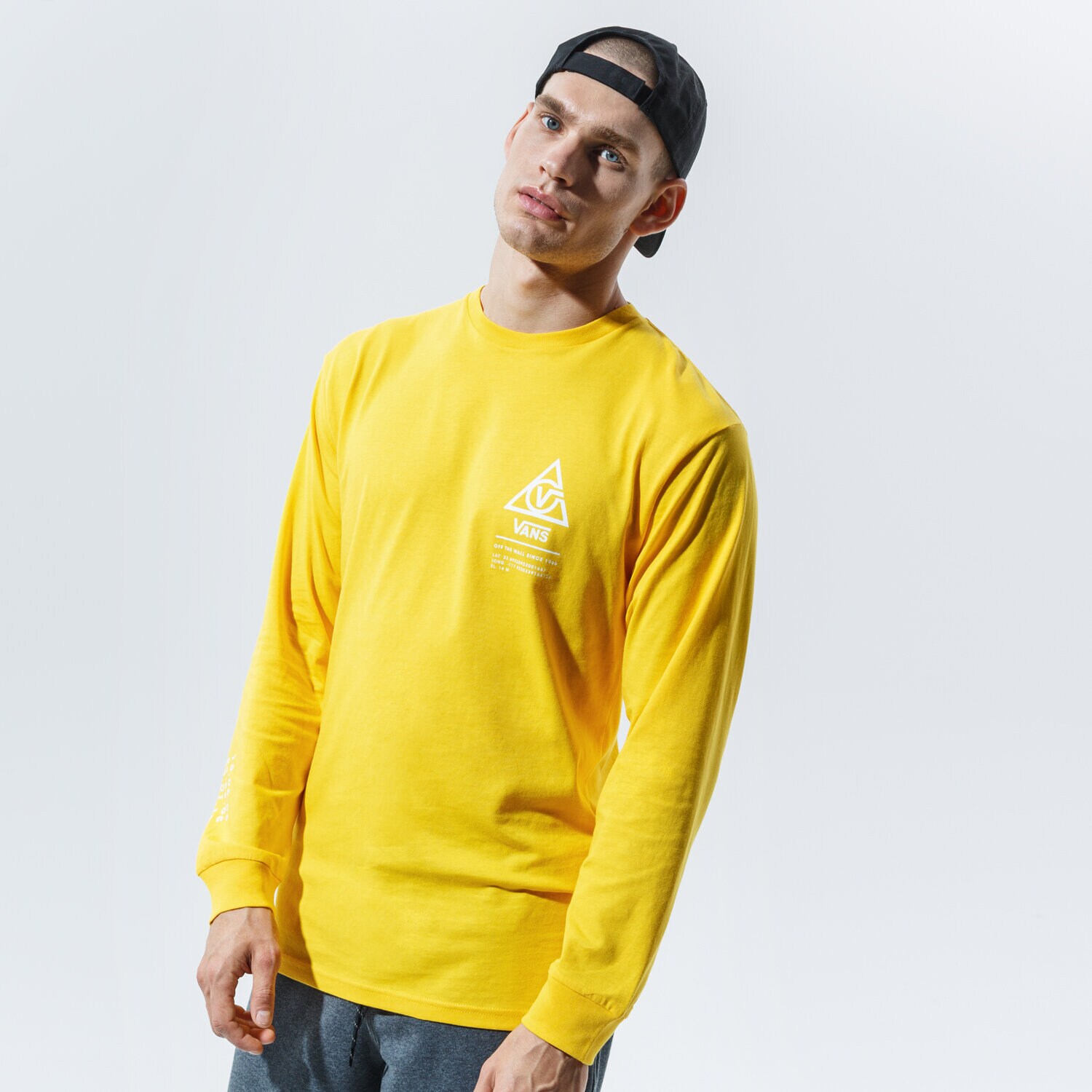 Bărbați tricou VANS TRICOU 66 SUPPLY LS VN0A4TUT85W1 Galben