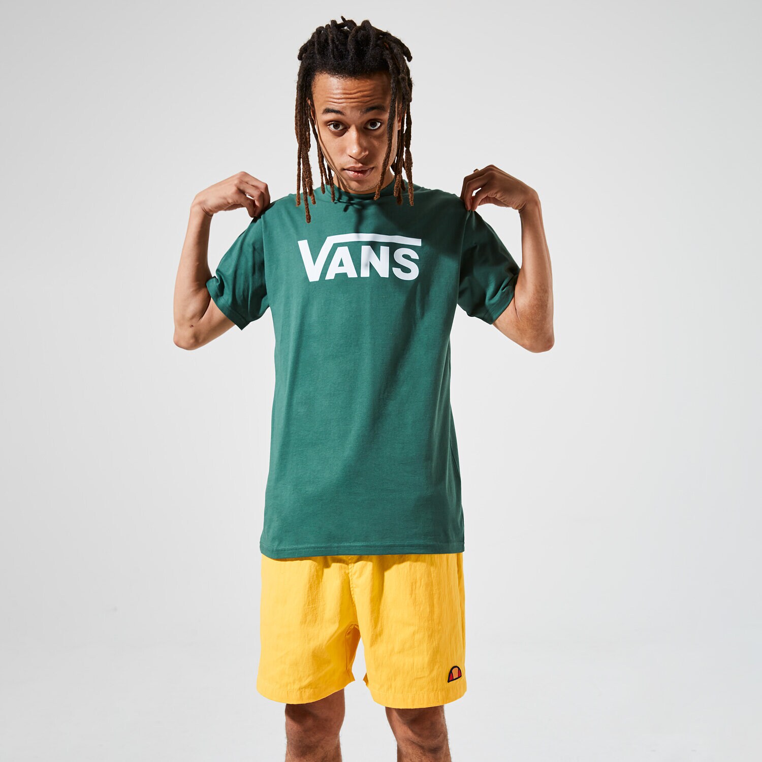 Bărbați tricou VANS TRICOU VANS CLASSIC VN000GGGEEI1 Verde
