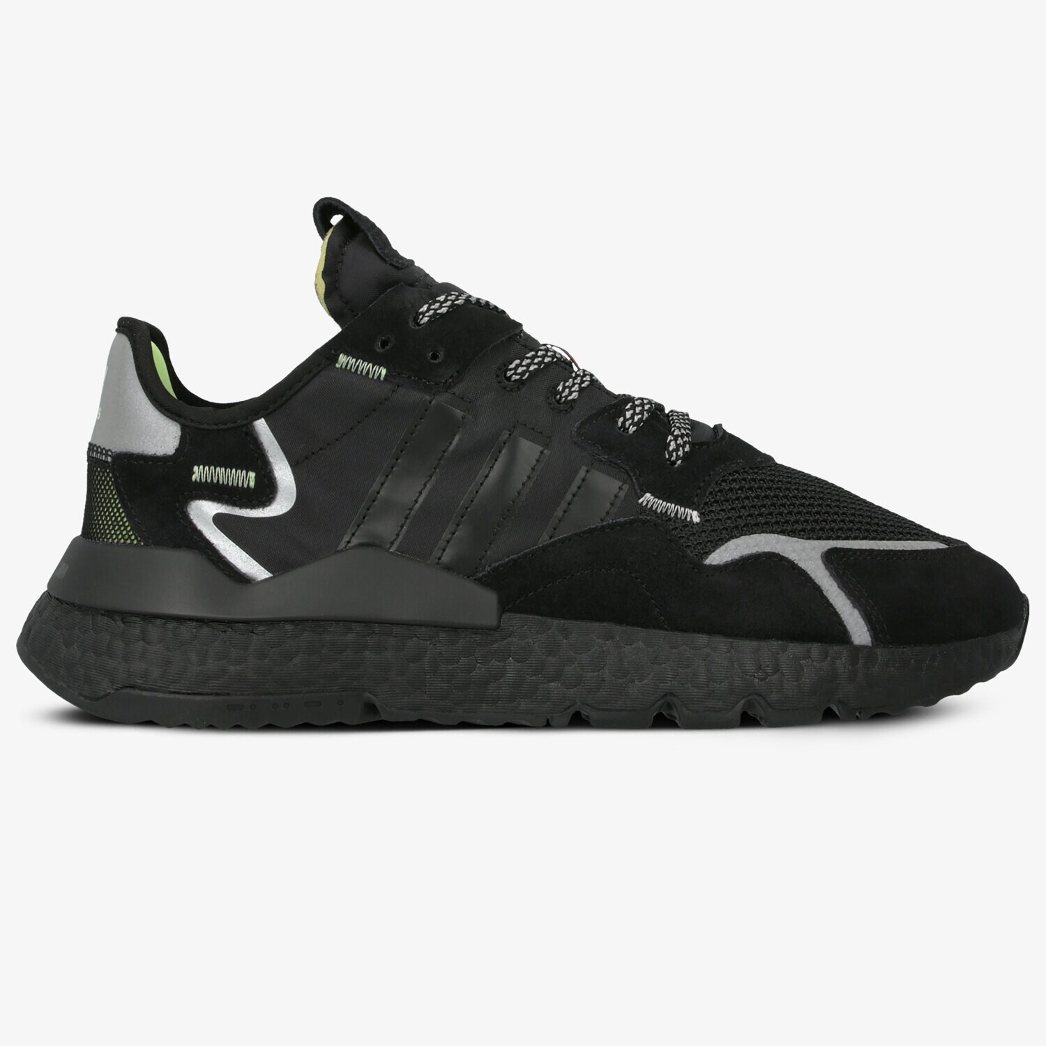 Barbați pantofi sport ADIDAS NITE JOGGER EE5884 Negru