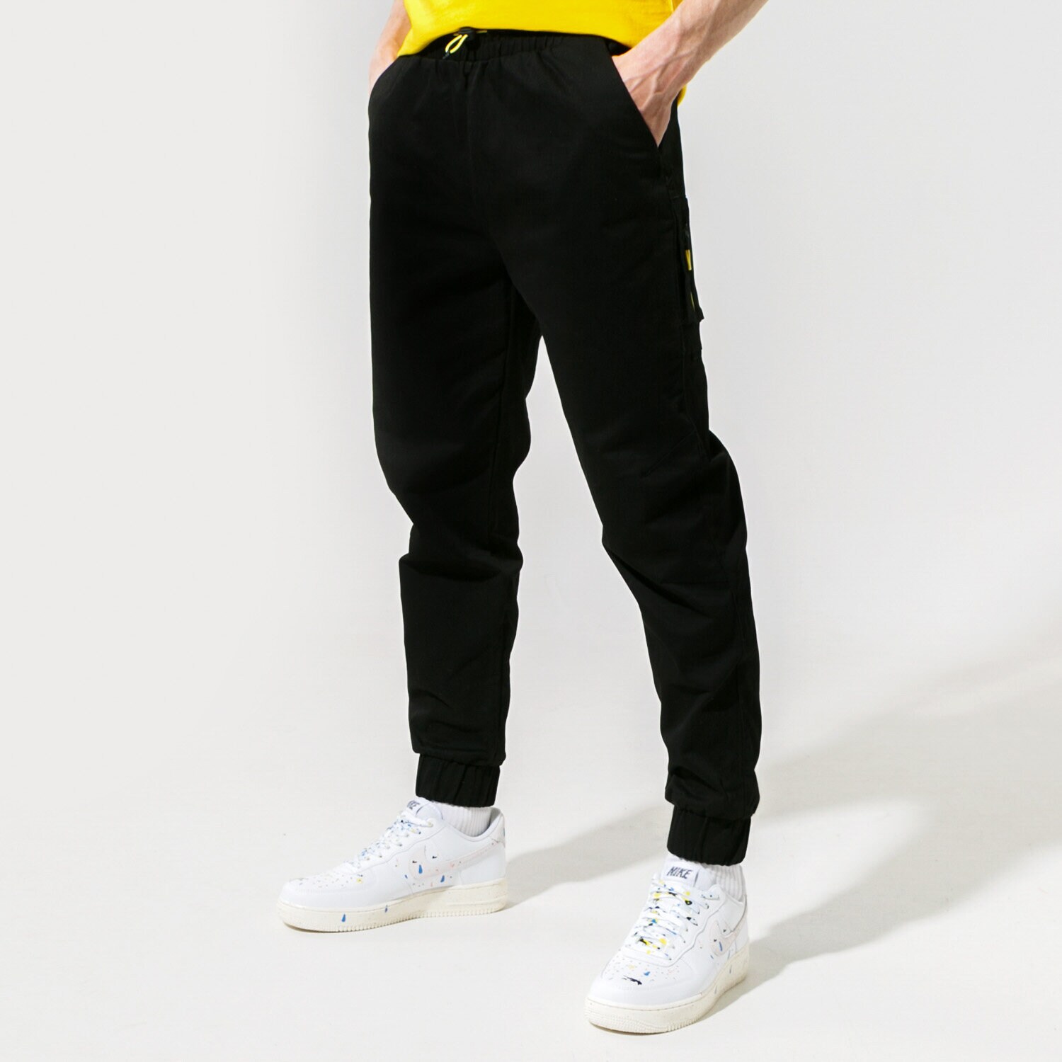 Bărbați pantaloni CONFRONT PANTALONI  DANTE PANTS CF320SPM09001 Negru