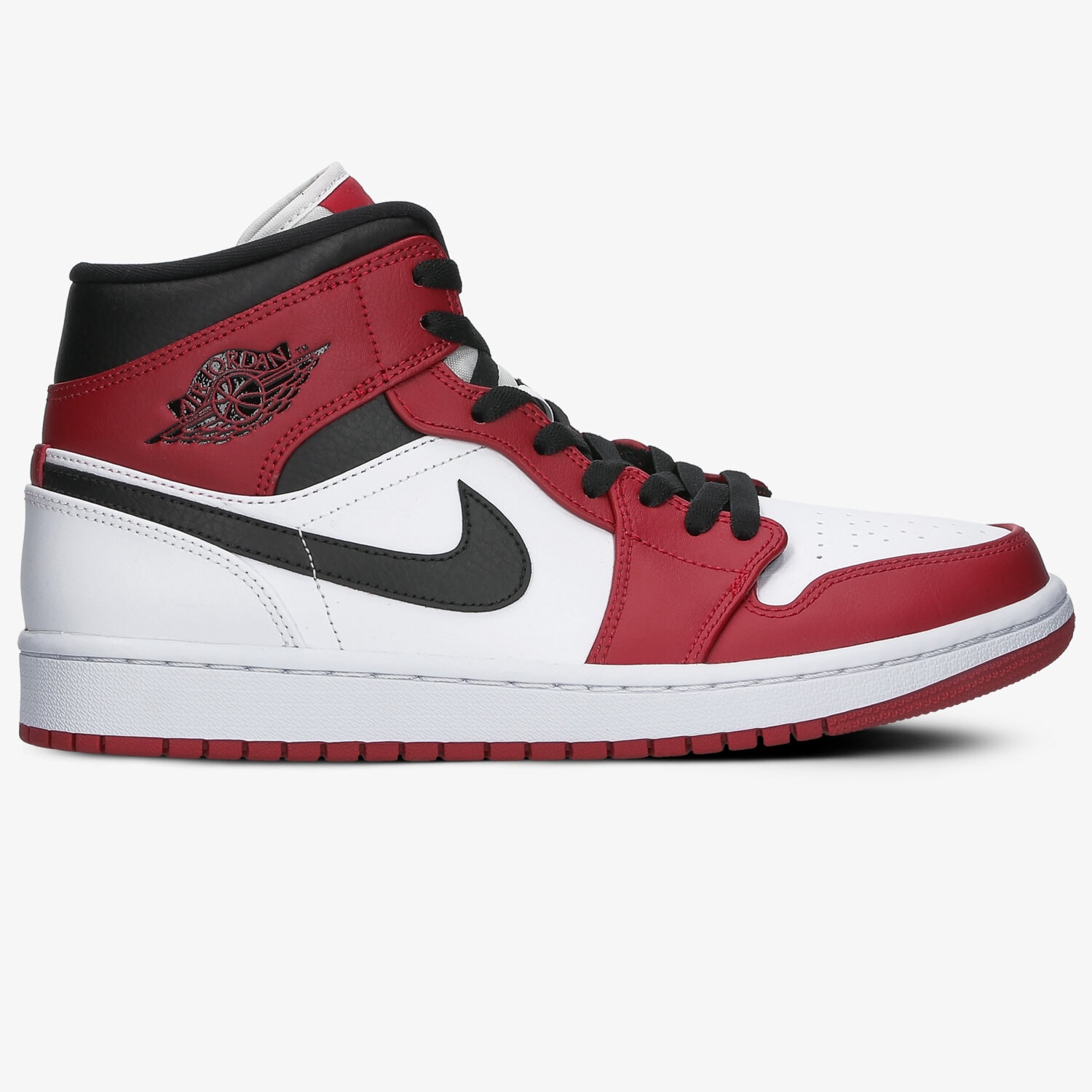Barbați pantofi sport AIR JORDAN 1 MID 554724-173 Alb