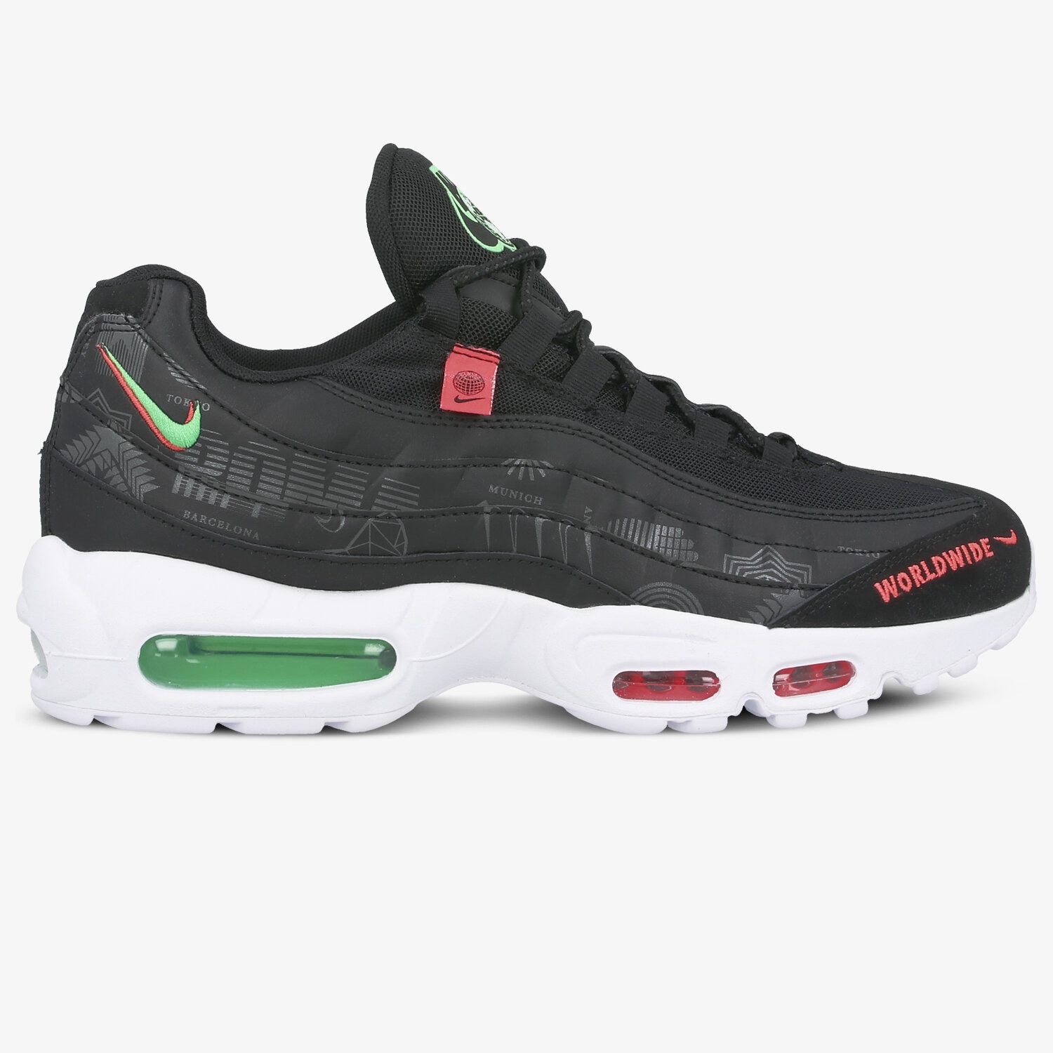 Barbați pantofi sport NIKE AIR MAX 95 SE CQ9743-001 Negru