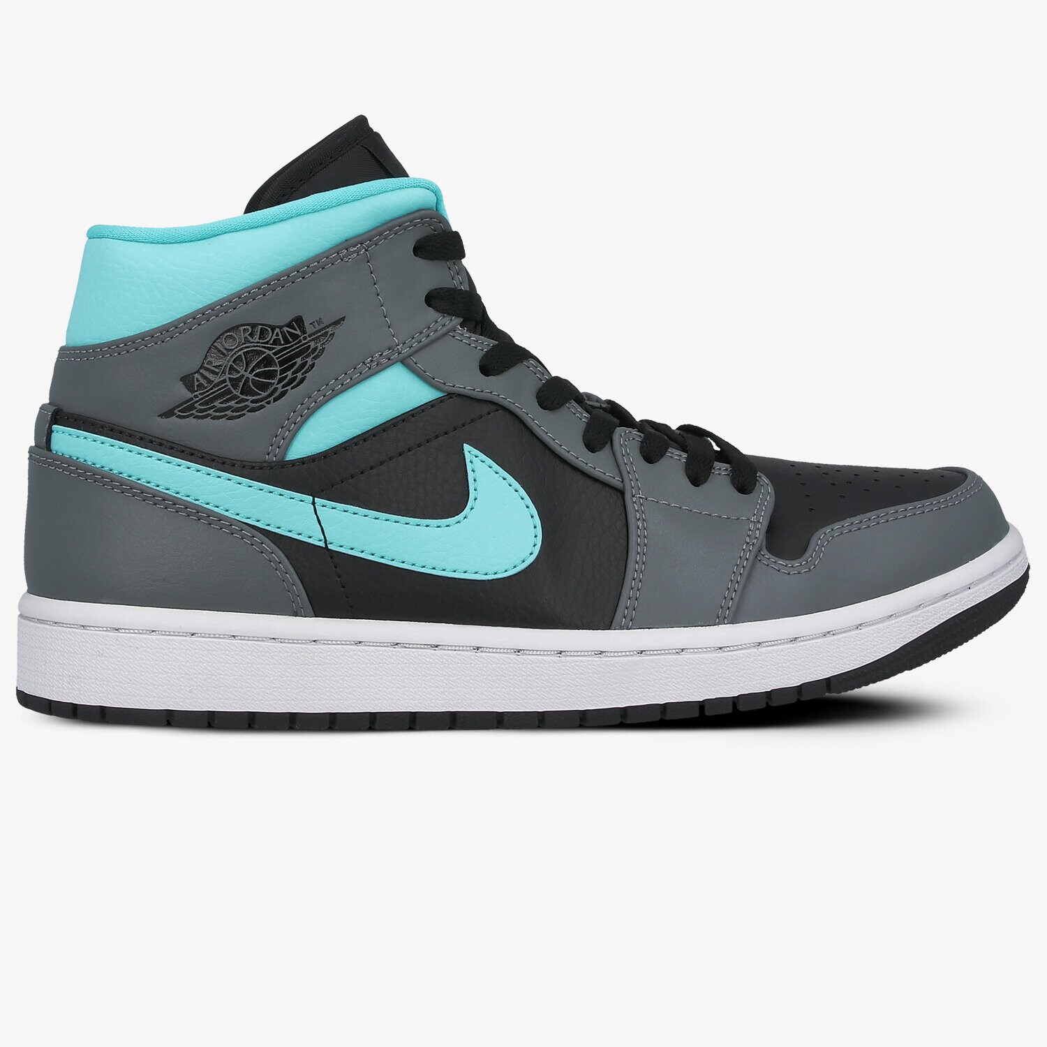 Barbați pantofi sport AIR JORDAN 1 MID 554724-063 Gri