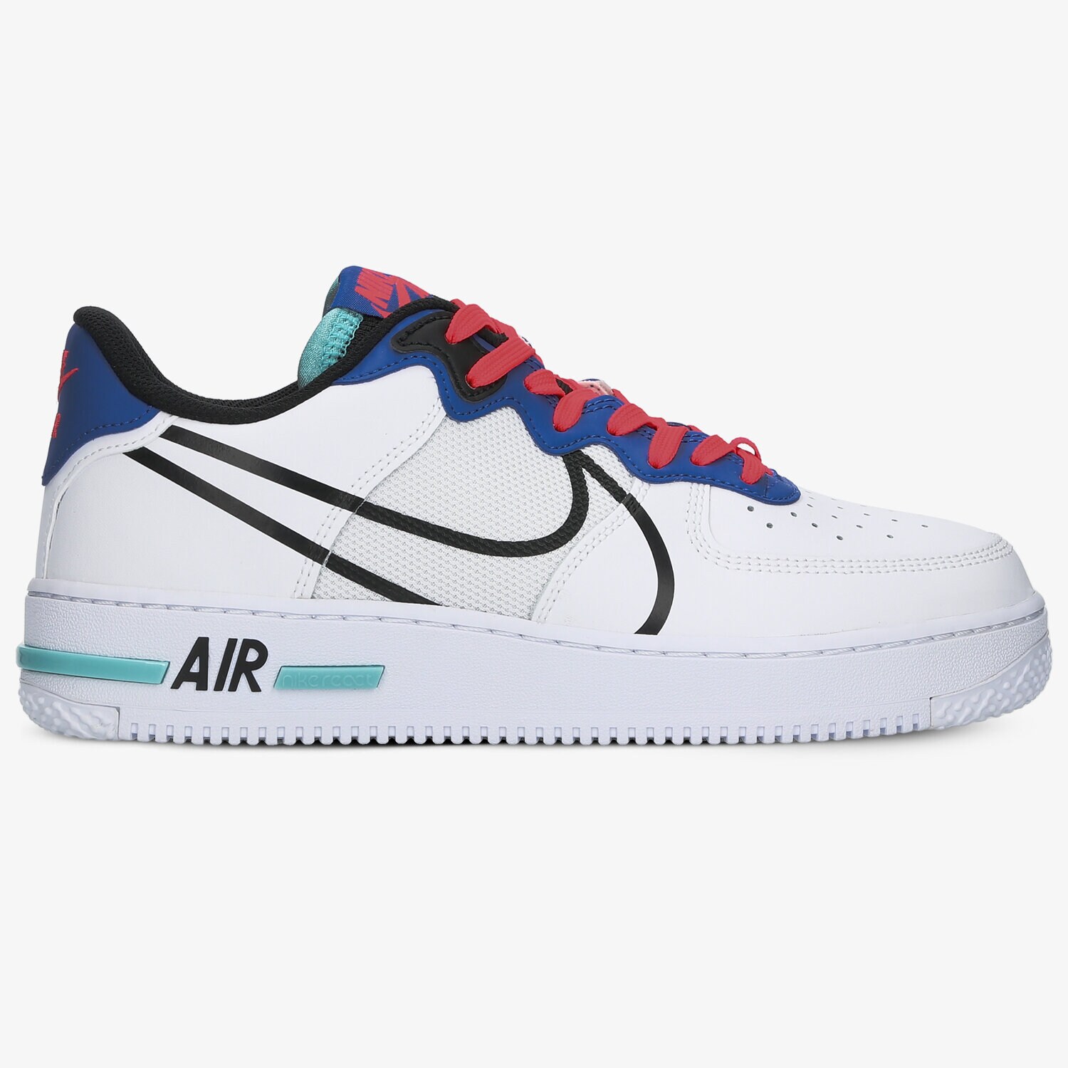 Barbați pantofi sport NIKE AIR FORCE 1 REACT CT1020-102 Alb