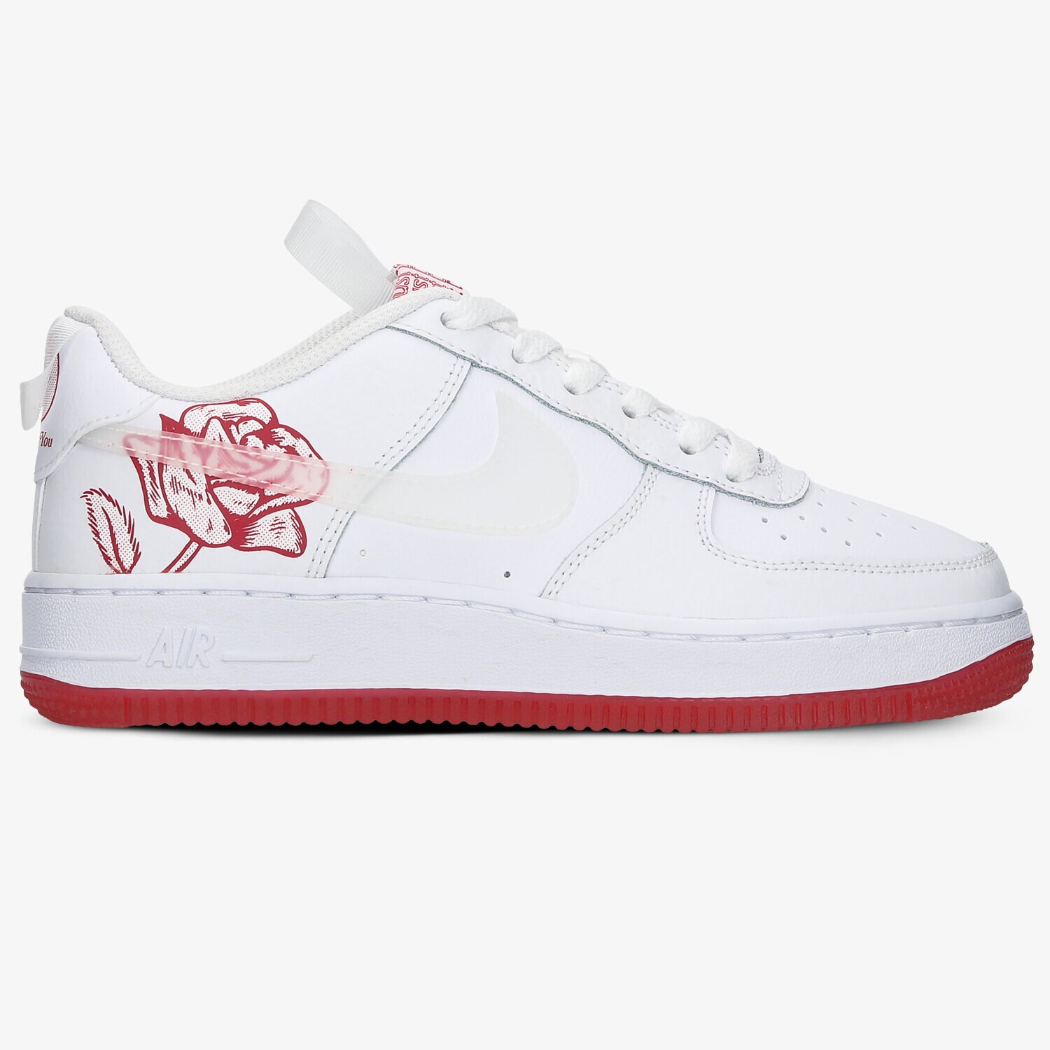 Copii pantofi sport NIKE AIR FORCE 1 CN8534-100 Alb