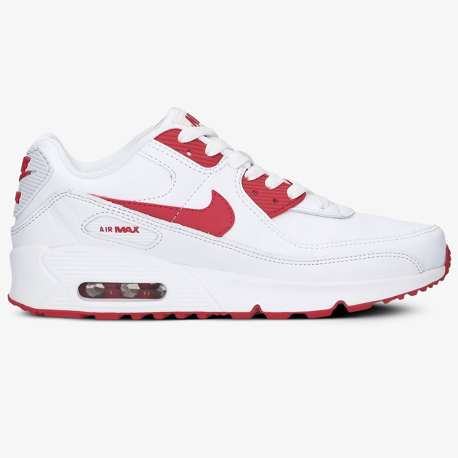 Copii pantofi sport NIKE AIR MAX 90 LTR CD6864-106 Alb