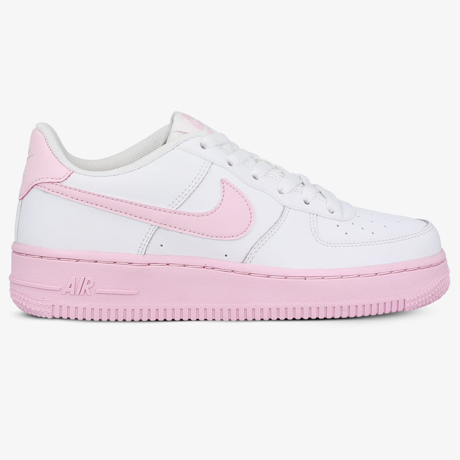 Copii pantofi sport NIKE AIR FORCE 1 CV7663-100 Alb