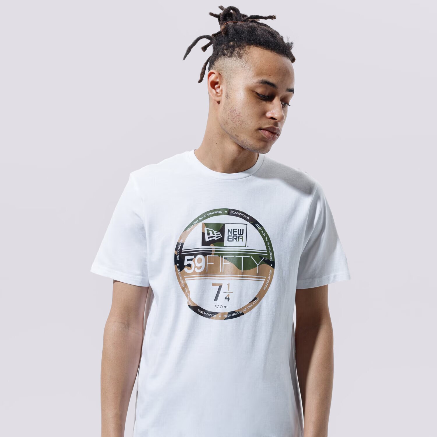 Bărbați tricou NEW ERA TRICOU VISOR STICKER TEE WHT TEE PROGRAM 12506363 Alb