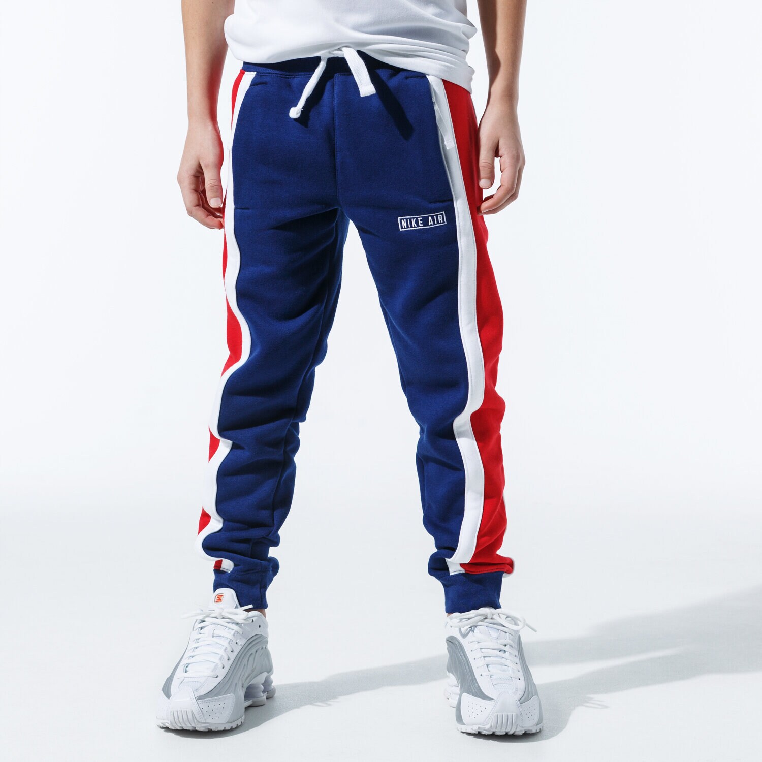 Pantaloni pentru copii NIKE PANTALONI  B NIKE AIR PANT BV3598-492 Bleumarin