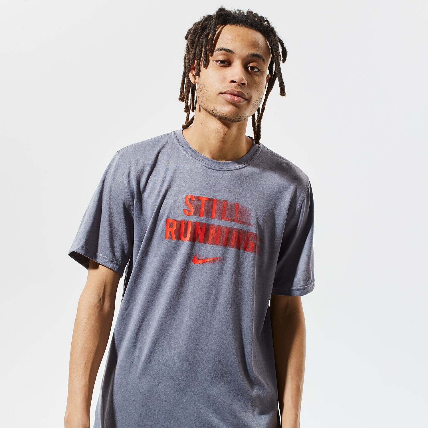 Bărbați tricou NIKE TRICOU SS M NK DRY TEE LGD FAST LIFE 891708-036 Gri