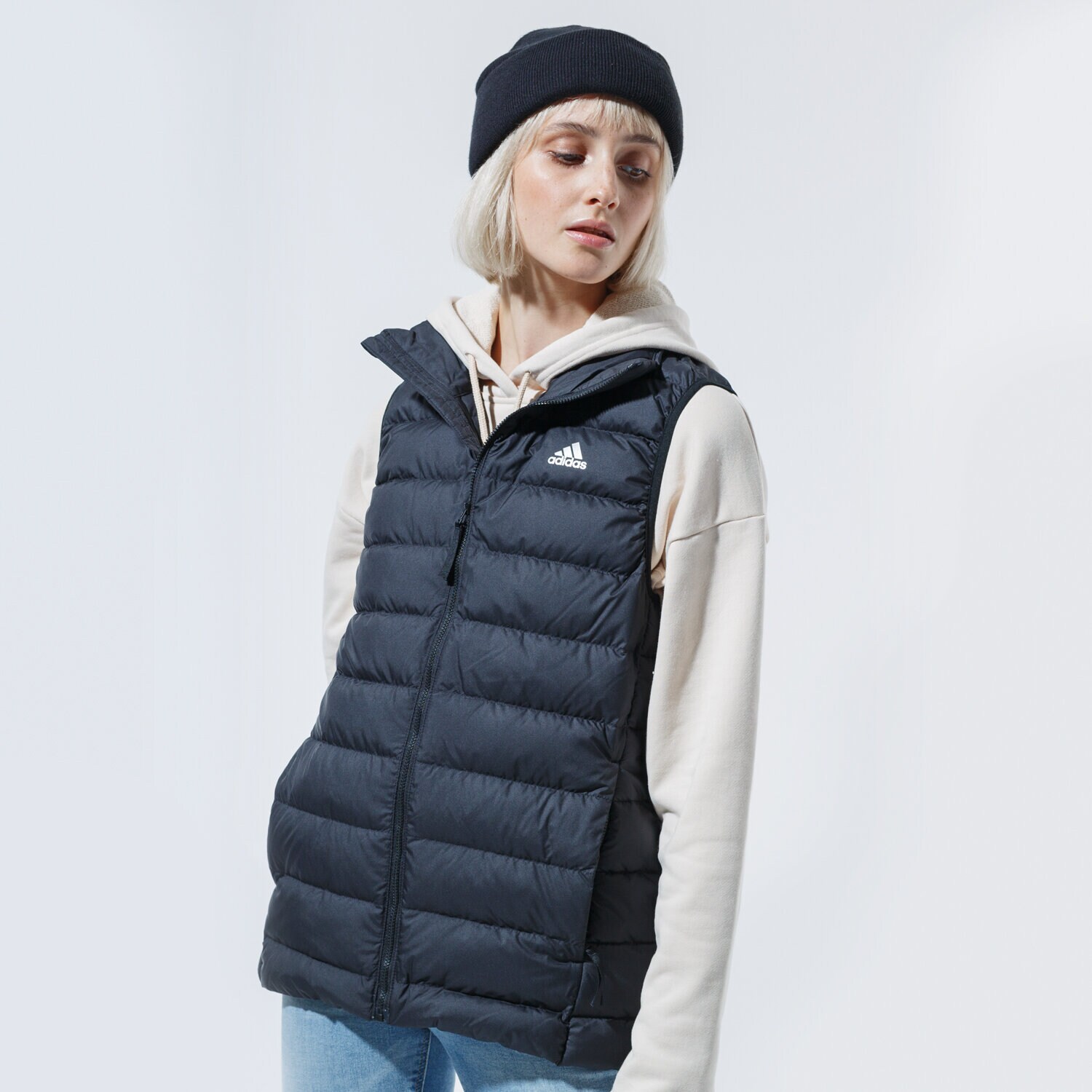 Femei veste ADIDAS VESTĂ W TODOWN VEST FT2581 Negru