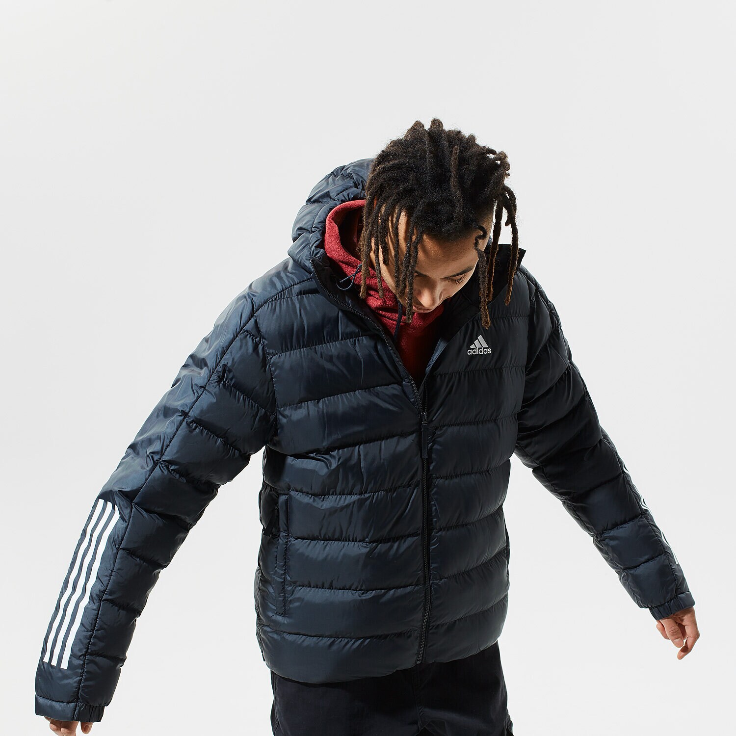Bărbați eacă de iarnă ADIDAS JACHETĂ DE IARNĂ ITAVIC 3S 2.0 J DZ1388 Negru