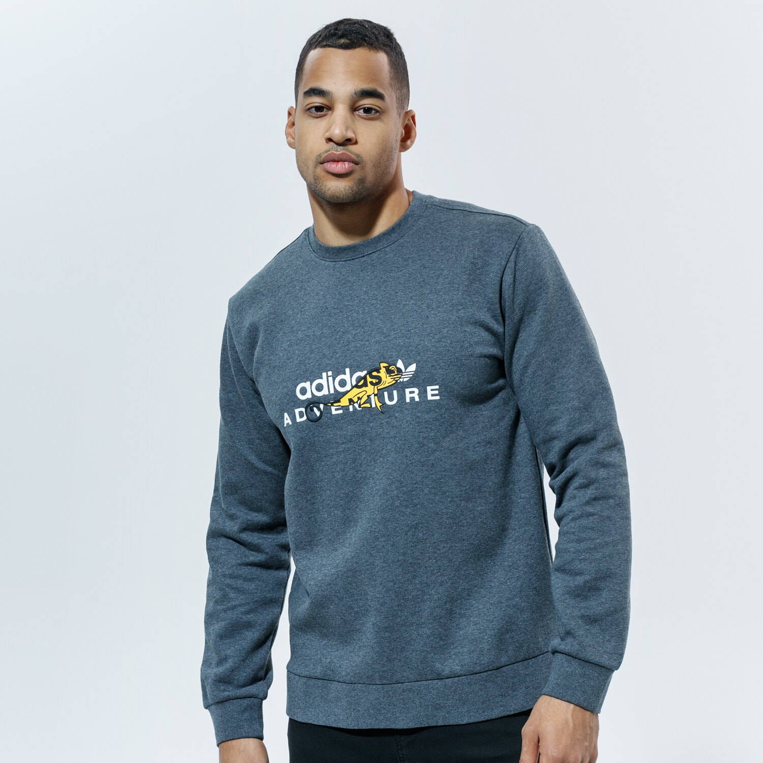 Bărbați tricou ADIDAS TRICOU ADV GRAPHICCREW GD5602 Gri