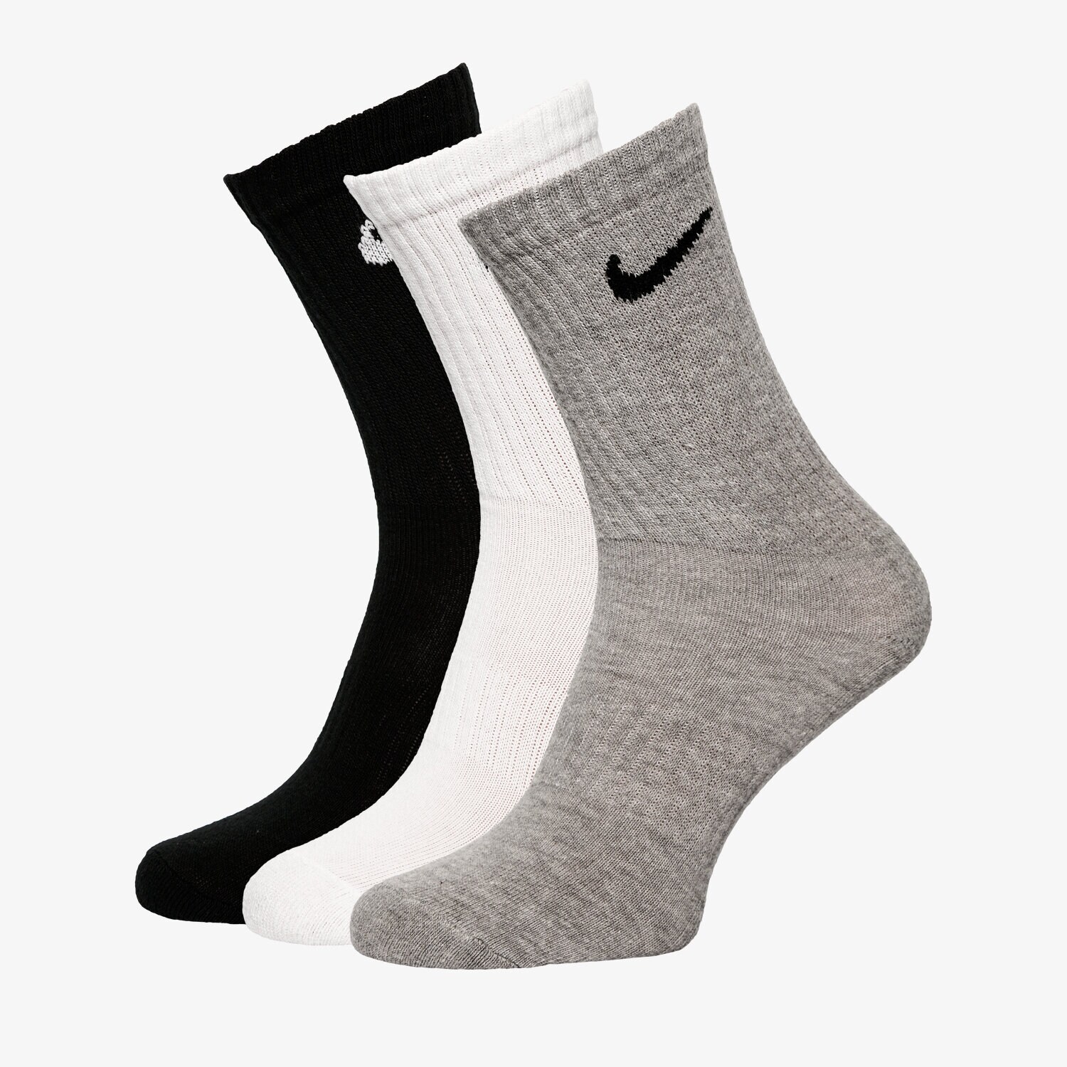 Femei șosete NIKE ȘOSETE U NK EVERYDAY CUSH CREW 3PR SX7664-901 Mulicolor