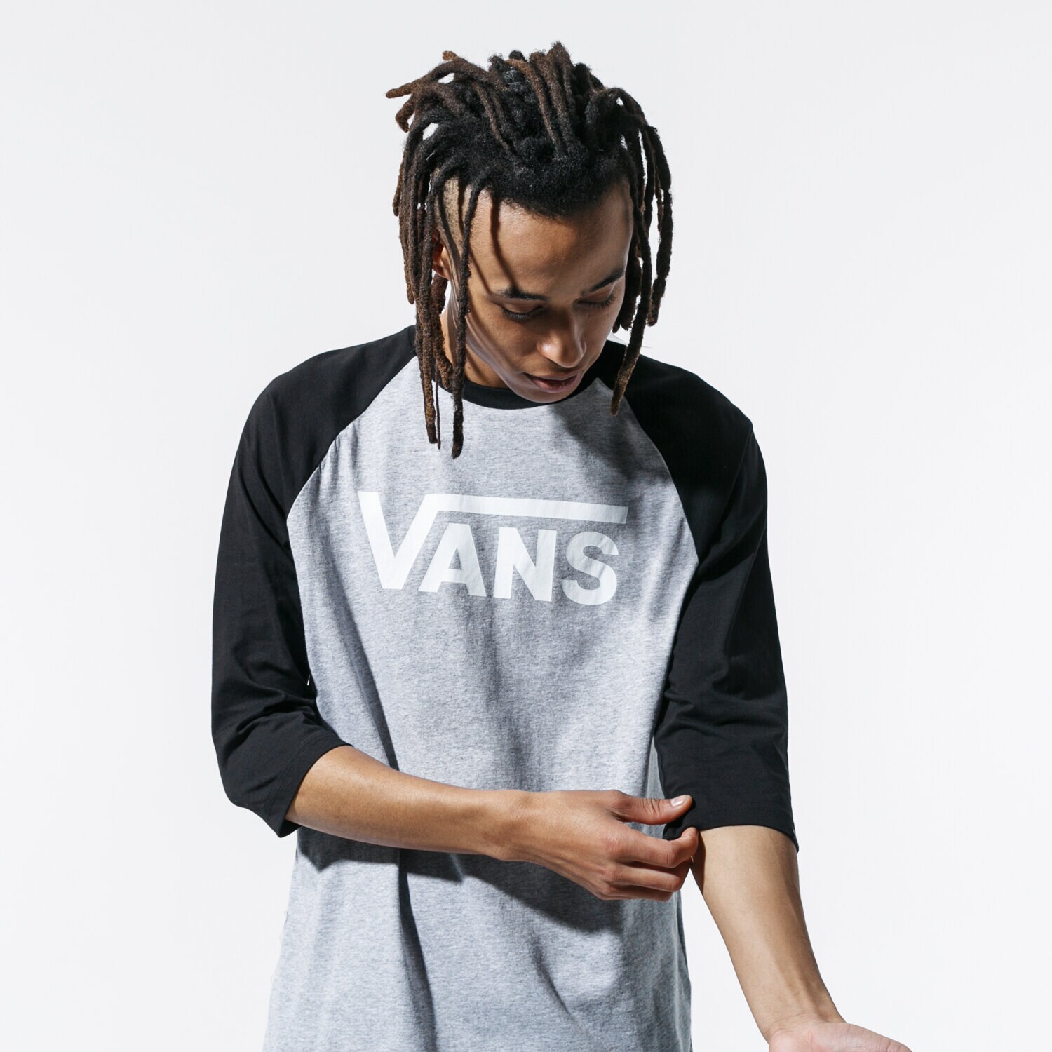 Bărbați tricou VANS TRICOU CLASSIC RAGLAN VN0002QQZQE1 Gri