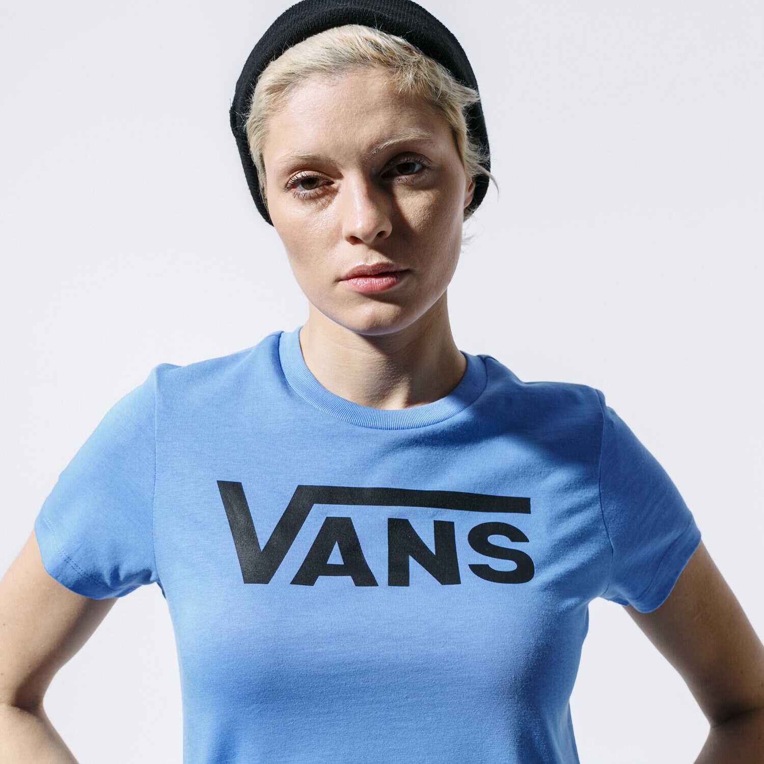 Femei tricou VANS TRICOU FLYING V CREW TEE VN0A3UP4ULT1 Albastru